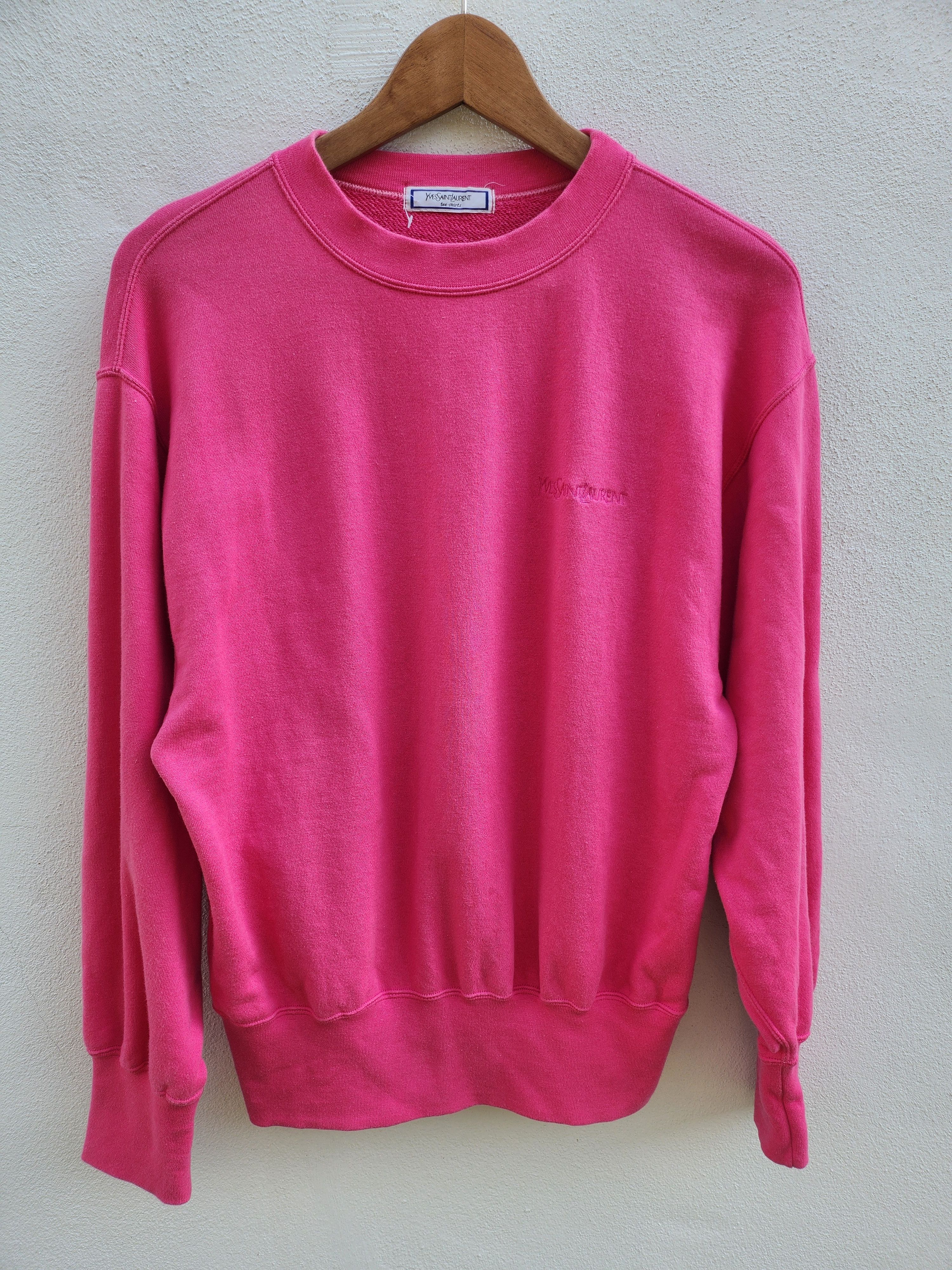 Yves Saint Laurent 💥YSL Pink Jumper Sweater size M Size M / US 6-8 / IT 42-44 - 2 Thumbnail