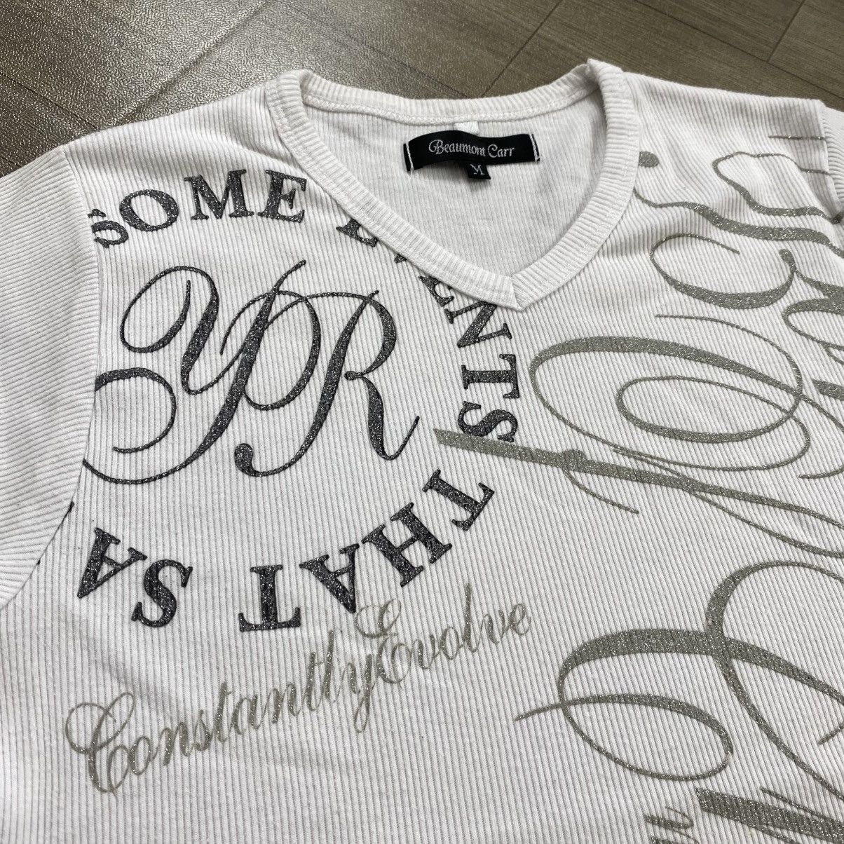 Japanese Brand 2000s Beaumont Car Poem Ifsixwasnine Y2K Lgb Style Tee Size US M / EU 48-50 / 2 - 4 Thumbnail
