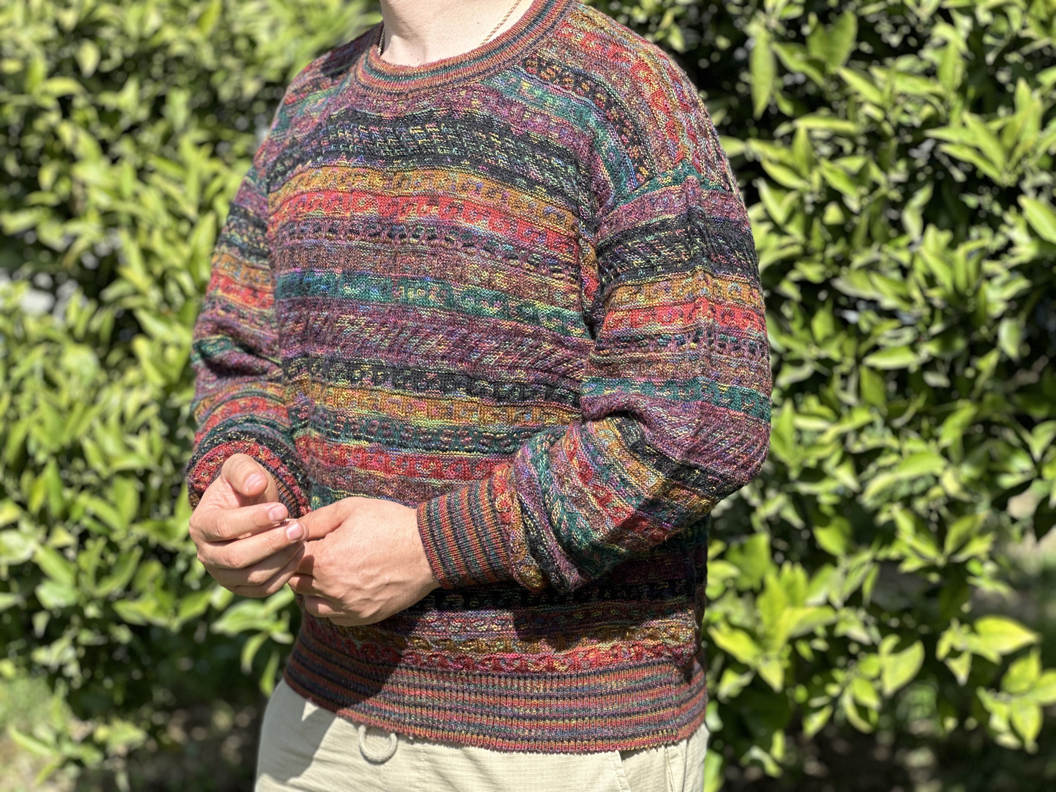 Missoni Rare Missoni Sport Striped Knit Wave Sweater Size M 48 Size US M / EU 48-50 / 2 - 5 Thumbnail
