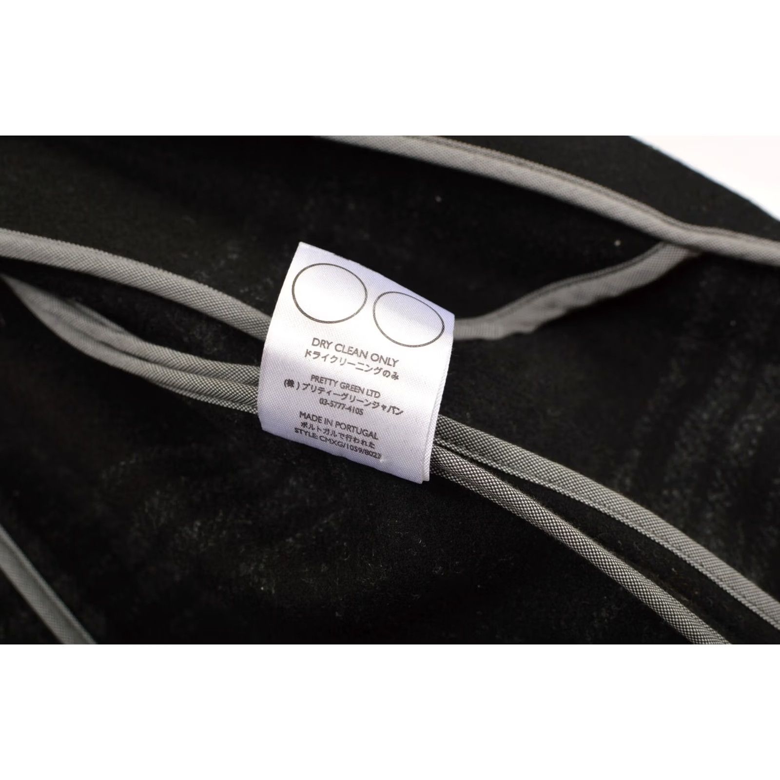 Pretty Green Pretty Green Double Breasted Wool Blend Pea Coat Women M Black Size M / US 6-8 / IT 42-44 - 7 Thumbnail