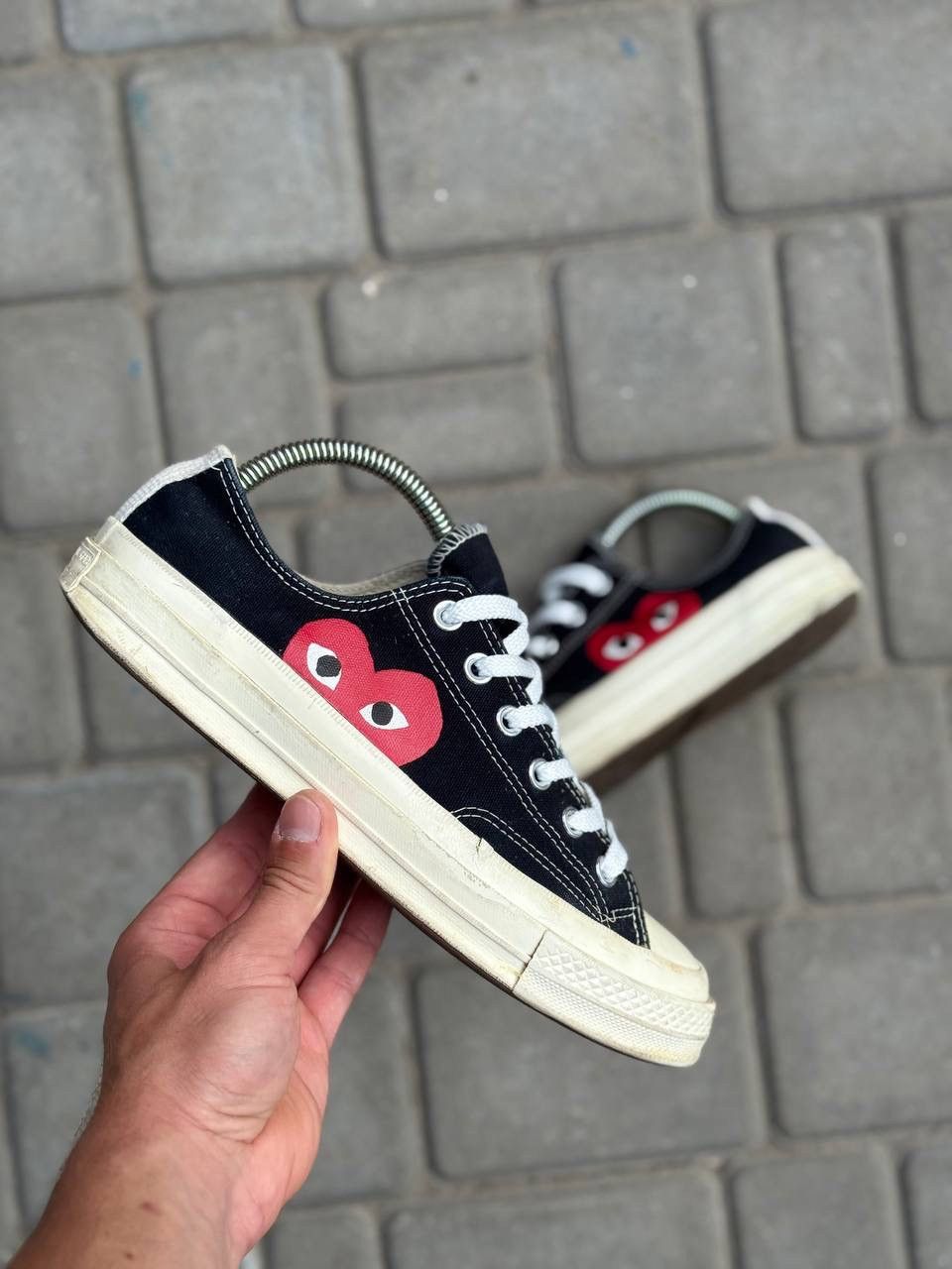 Comme des Garcons Converse Comme Des Garcons Chuck Taylor Low Trainers 7 Size US 7 / EU 40 - 1 Thumbnail