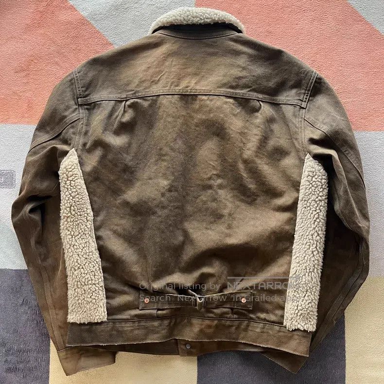 RRL Ralph Lauren RRL Ralph Lauren Brown bear mud-dyed jacket Size US M / EU 48-50 / 2 - 3 Thumbnail