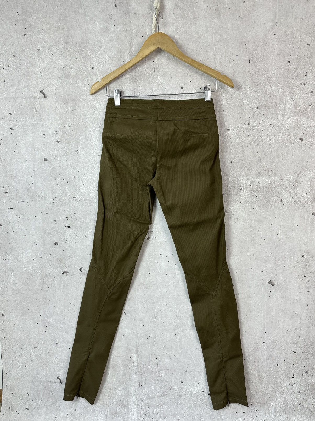 Versace Versace Collection Khaki Zip Ankle Pants Size 26" / US 2 / IT 38 - 6 Thumbnail