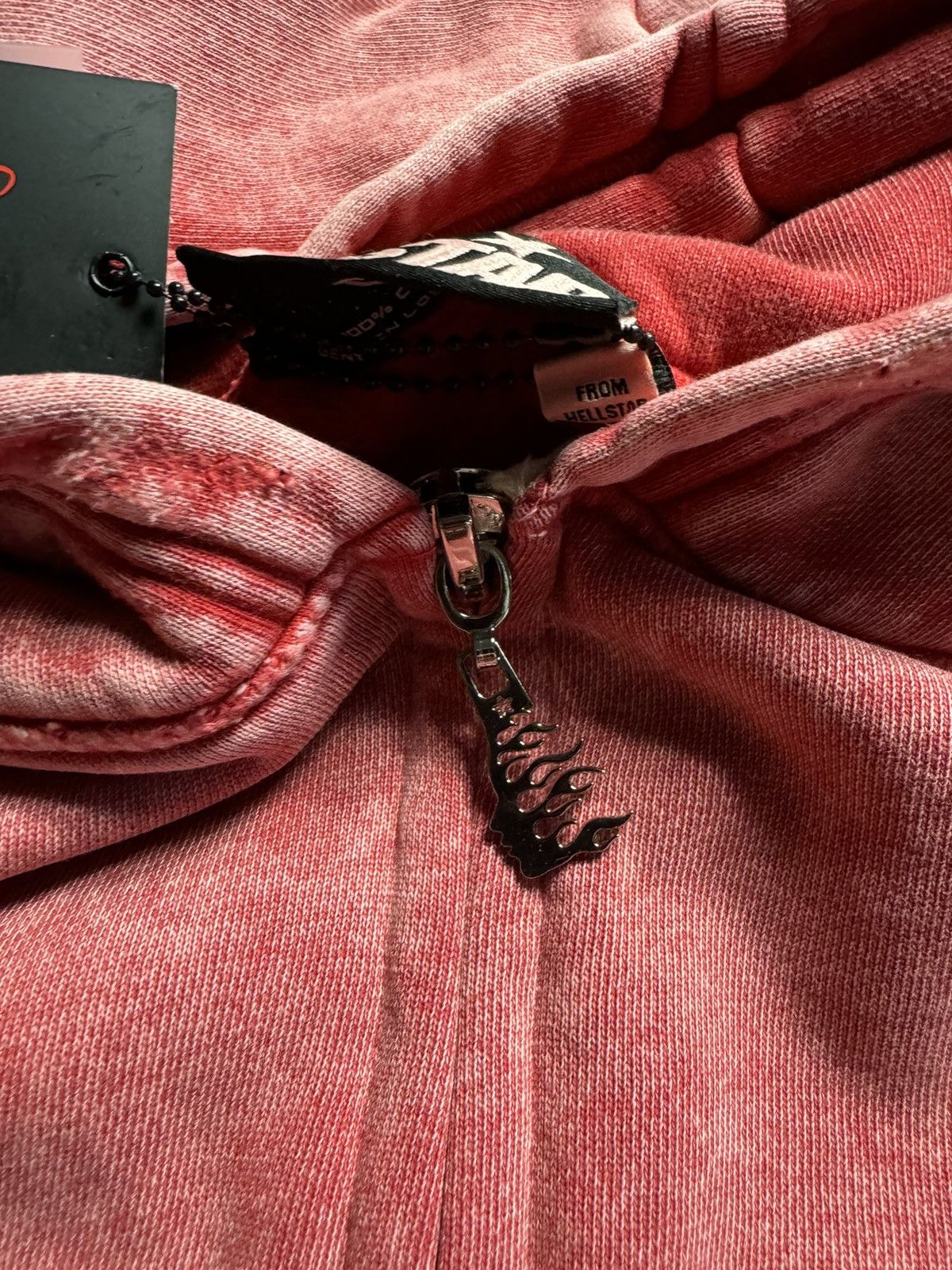 HELLSTAR HELLSTAR Capsule 11 Zip Up Path to Paradise Hoodie in Red Size US XXL / EU 58 / 5 - 7 Thumbnail