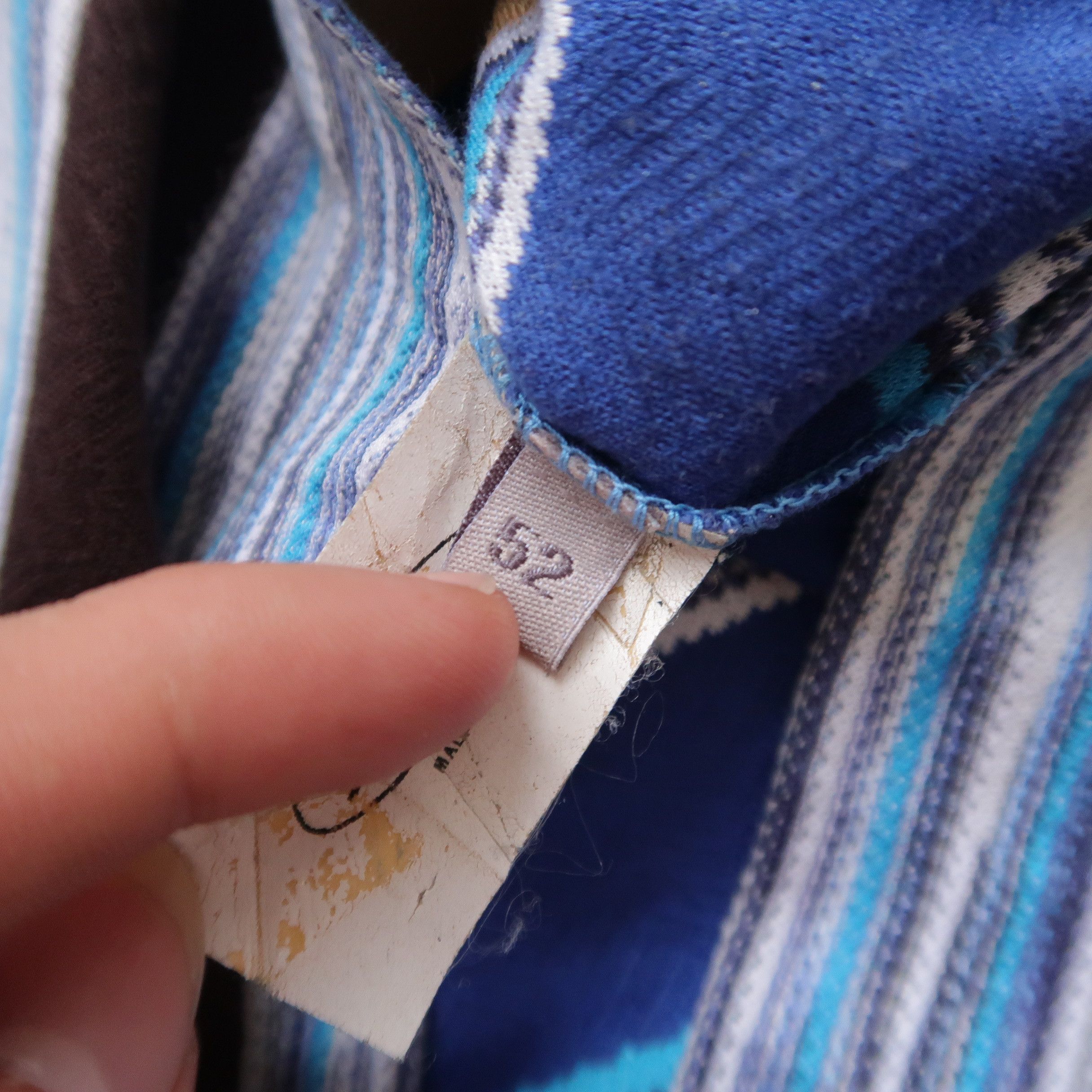 Missoni Vintage 90s Missoni Sport Psychedelic Polo Shirt Size US M / EU 48-50 / 2 - 10 Thumbnail