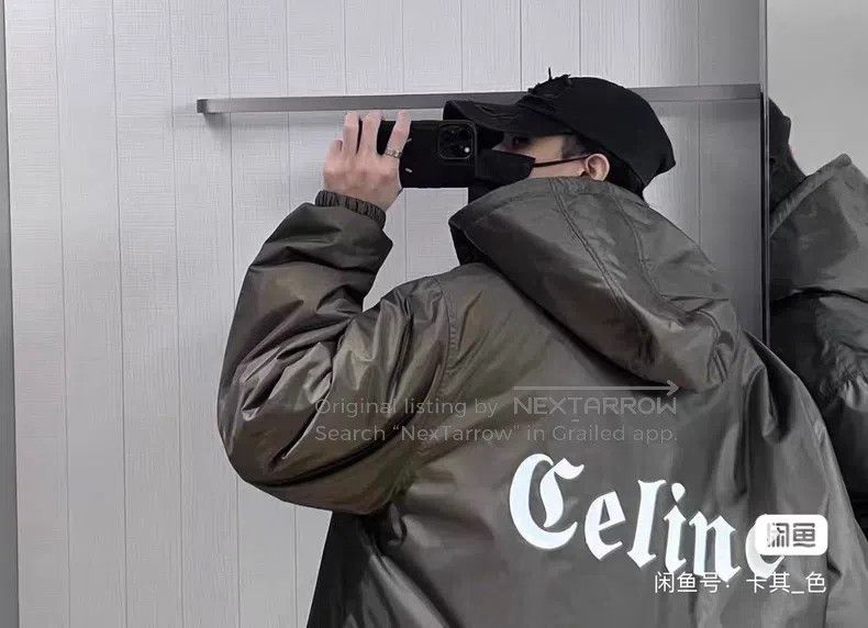 Celine CELINE Classic Gothic Logo Jacket Size US S / EU 44-46 / 1 - 2 Thumbnail