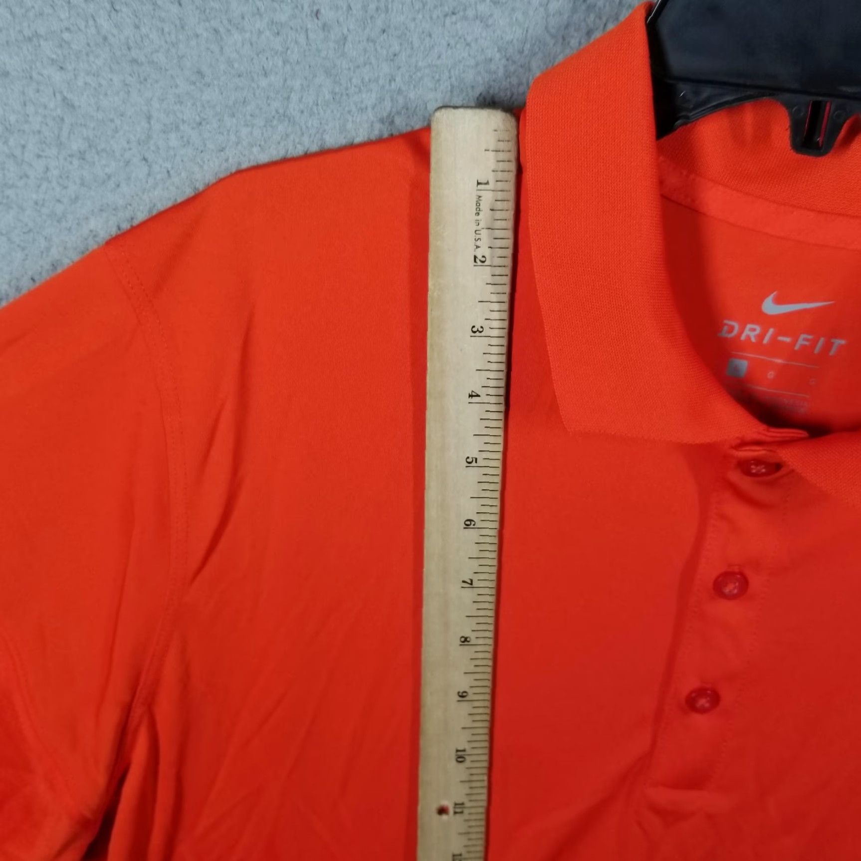 Nike Nike Dri-FIT Polo Shirt Mens Large Orange Performance Golf Athletic 945841-810 Size US L / EU 52-54 / 3 - 4 Thumbnail