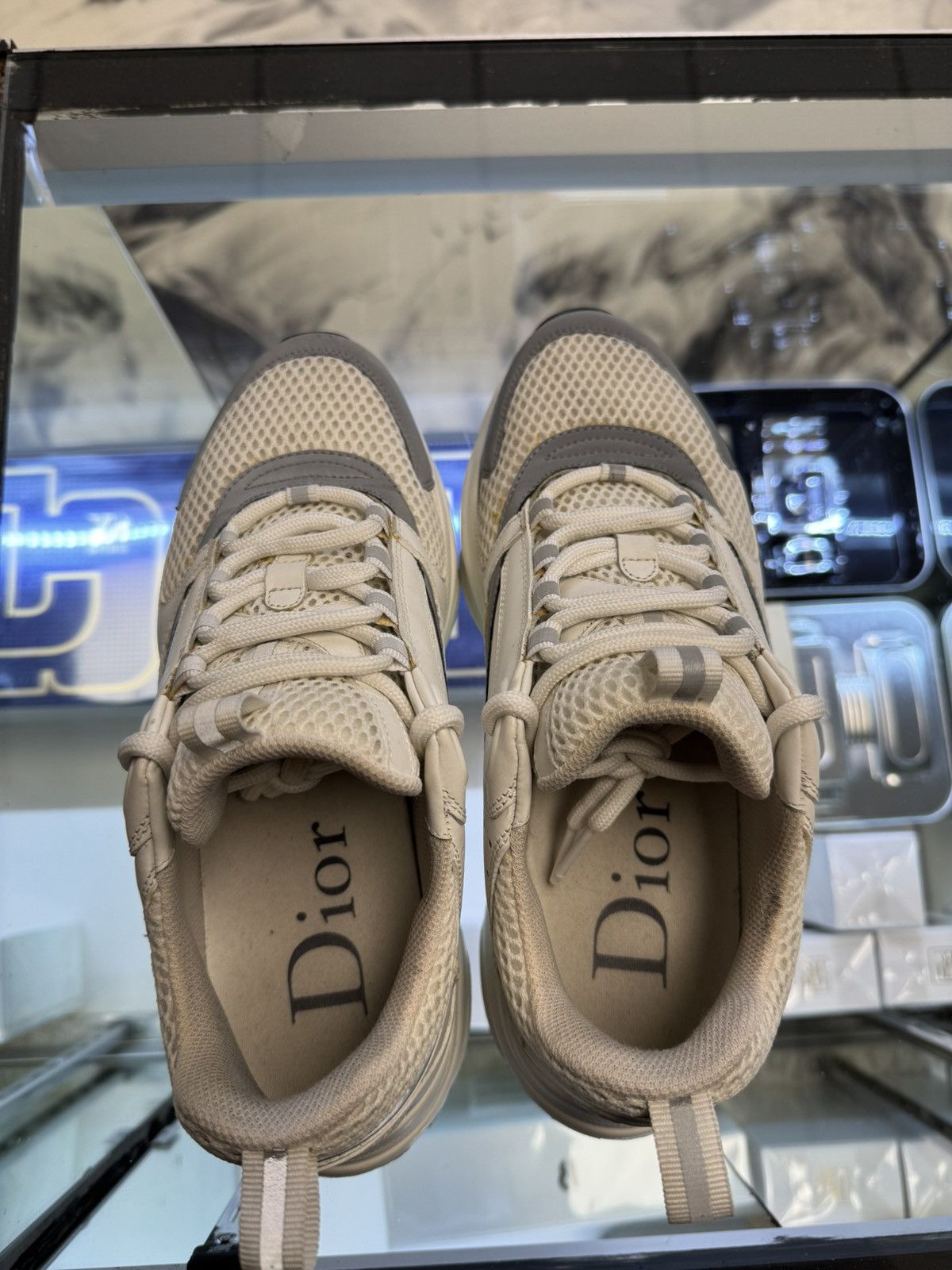 Dior Dior B22 White/Silver Size US 6 / EU 39 - 7 Thumbnail