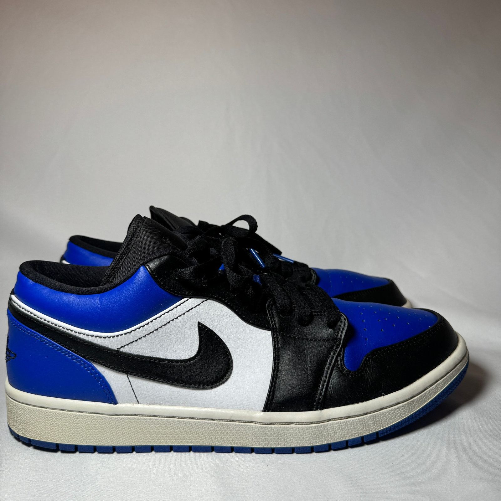 Jordan Brand × Nike Size 12 - Nike Air Jordan 1 Low Royal Toe Men's Shoes Size US 12 / EU 45 - 1 Thumbnail