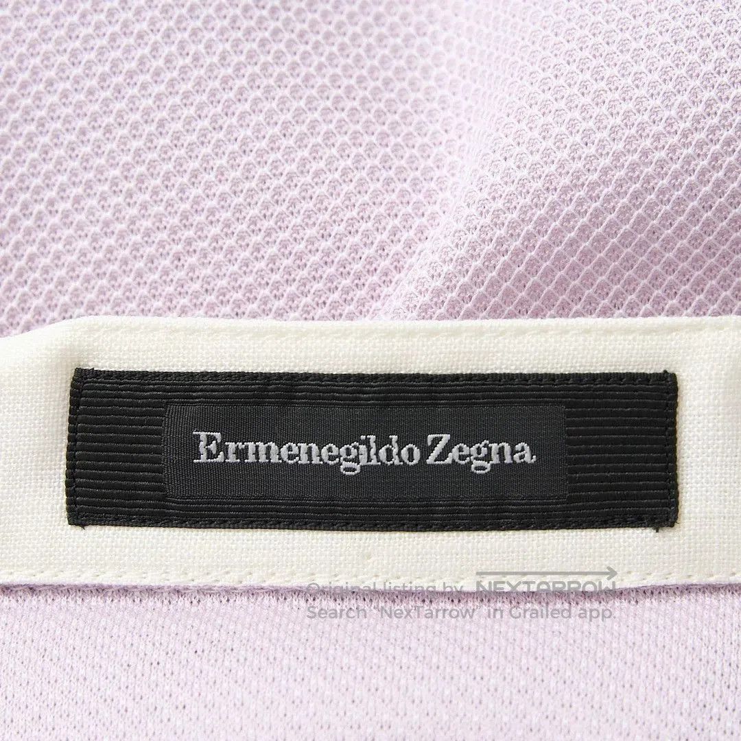 Ermenegildo Zegna Ermenegildo Zegna Men's Henley Textured Top. Size US M / EU 48-50 / 2 - 7 Thumbnail