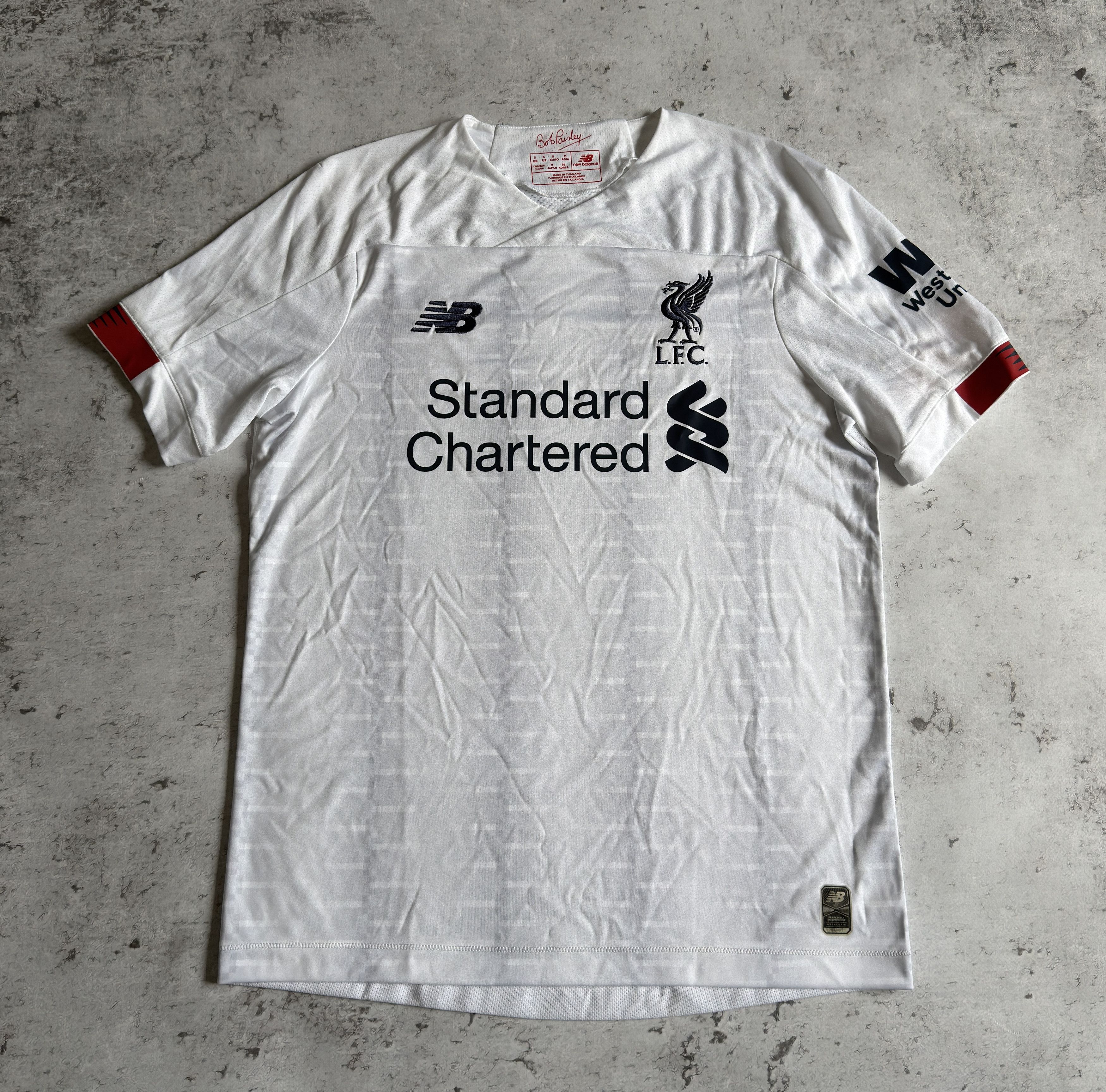 New Balance LIVERPOOL 2019 2020 AWAY FOOTBALL SHIRT SOCCER JERSEY S Size US S / EU 44-46 / 1 - 1 Thumbnail