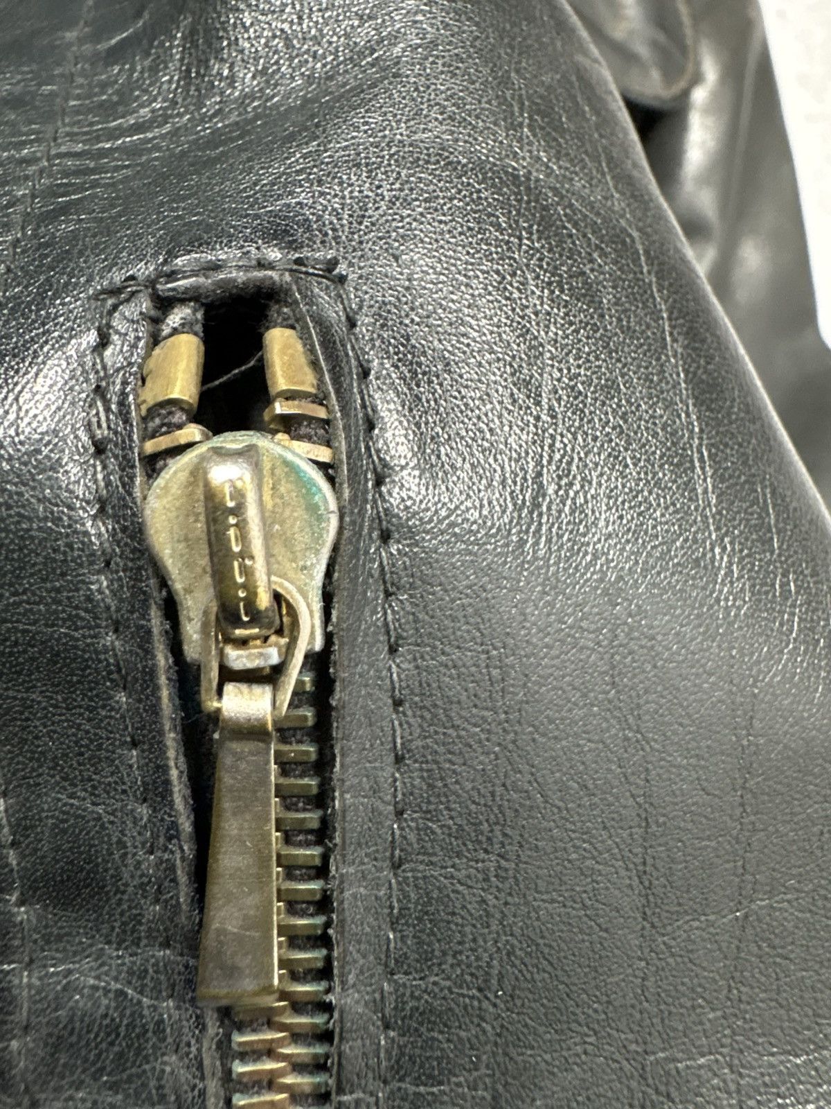 Vintage Vintage German Leather Trench Coat WW2 Vintage Horsehide 46 Size US S / EU 44-46 / 1 - 12 Thumbnail