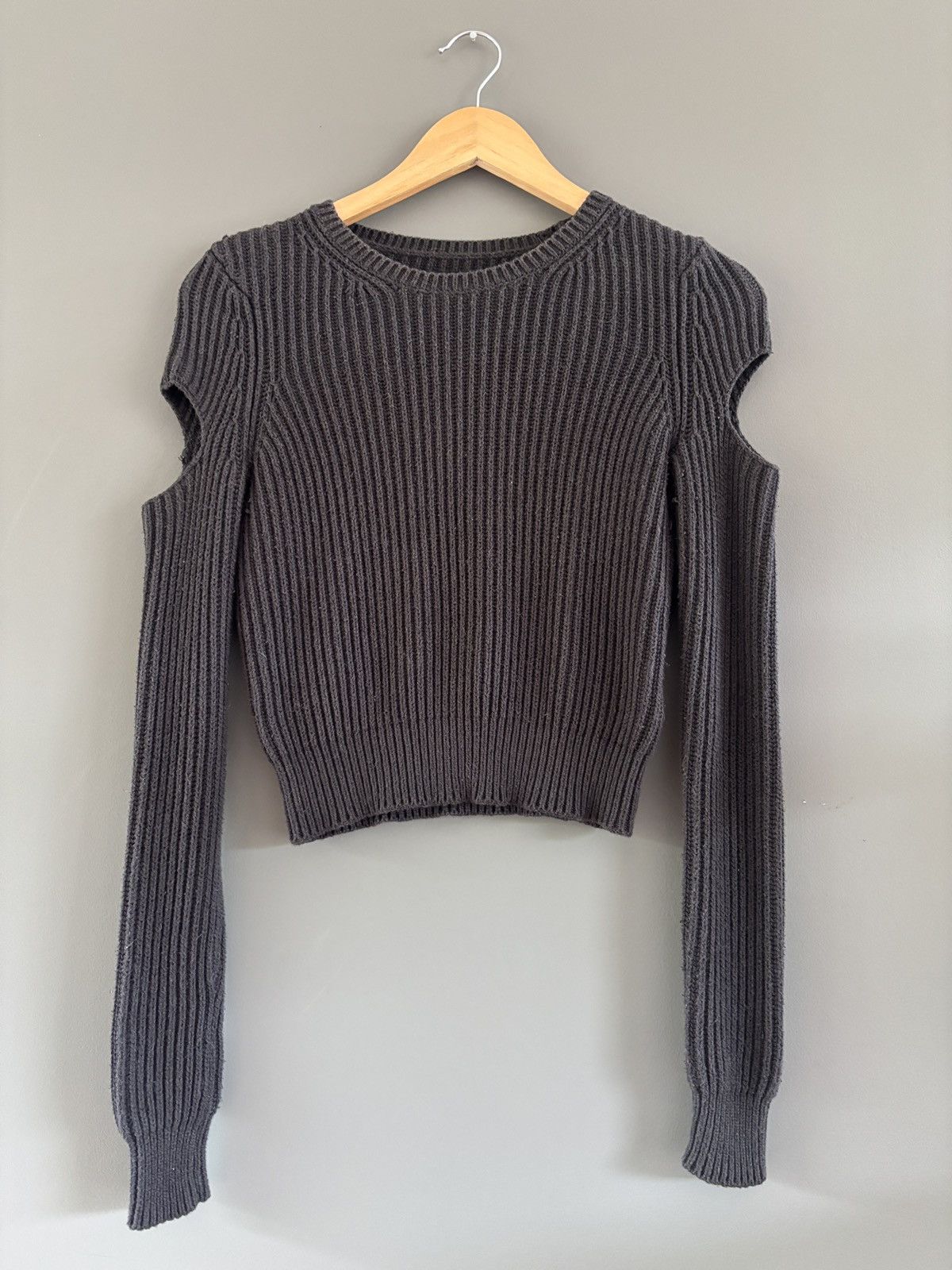 Allsaints All Saints Ria Ribbed black sweater XS Size XS / US 0-2 / IT 36-38 - 1 Thumbnail