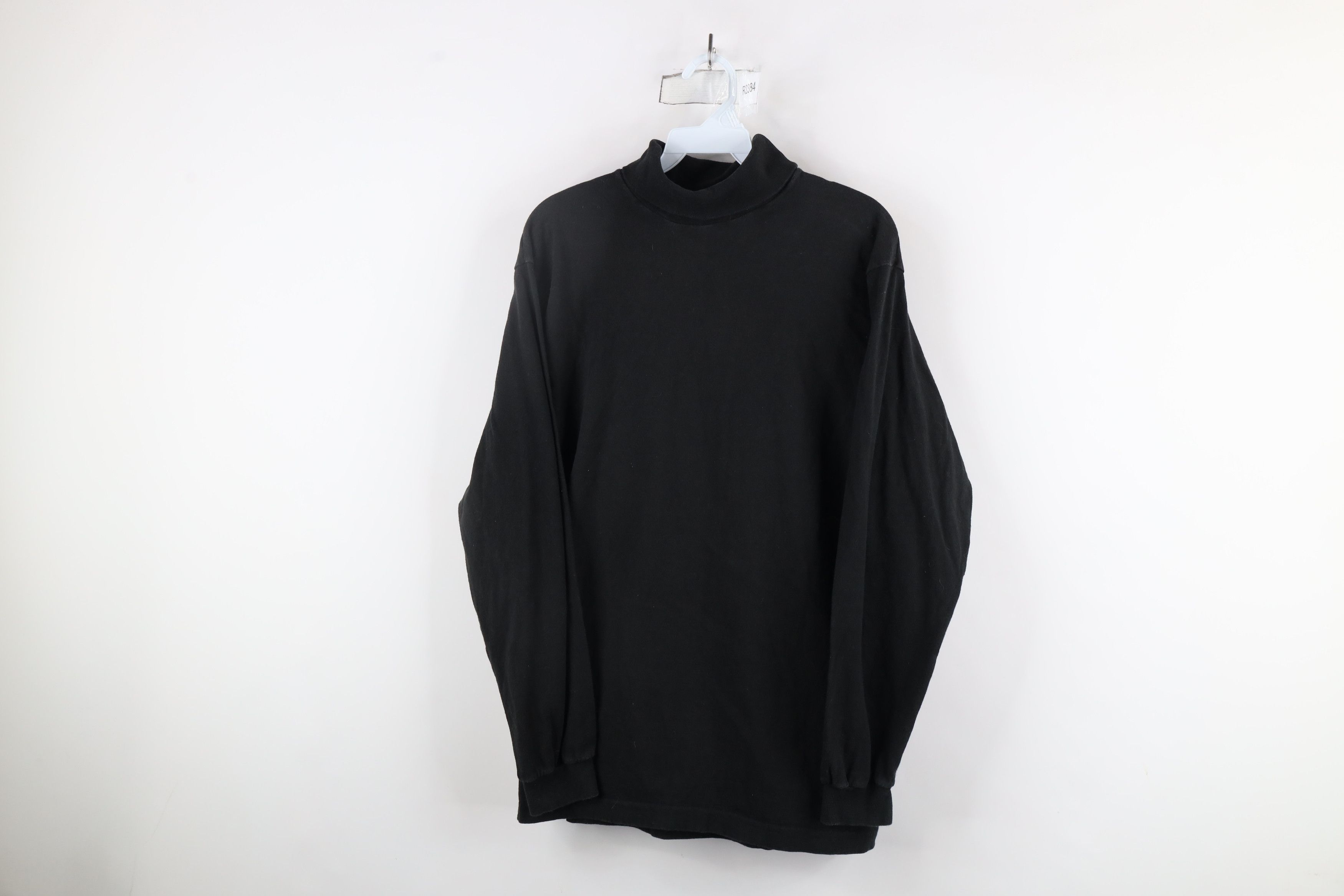 Vintage Vintage 90s Streetwear Long Sleeve Turtleneck T-Shirt USA Size US M / EU 48-50 / 2 - 1 Thumbnail