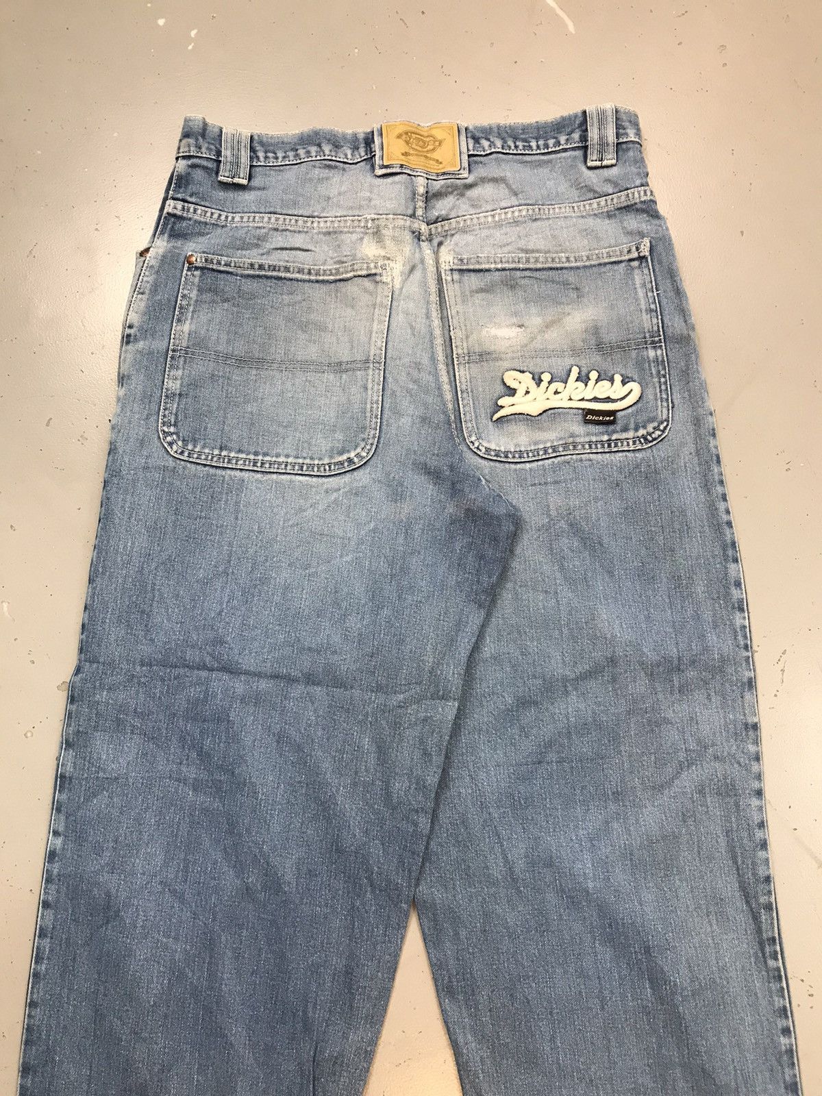 Dickies Vintage dickies big daddy embroidered damaged straight denim Size US 36 / EU 52 - 17 Thumbnail