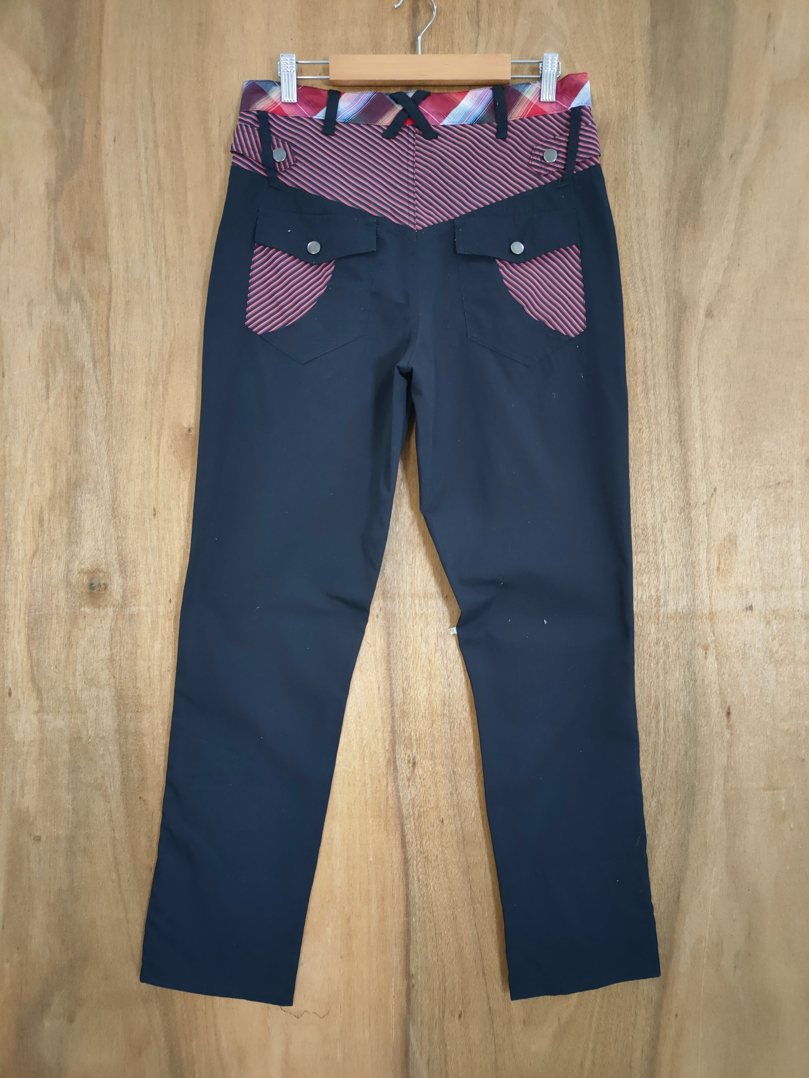 Japanese Brand JAPANESE BLACK DOUBLE WAIST MULTIPOCKET PANTS Size US 30 / EU 46 - 6 Thumbnail