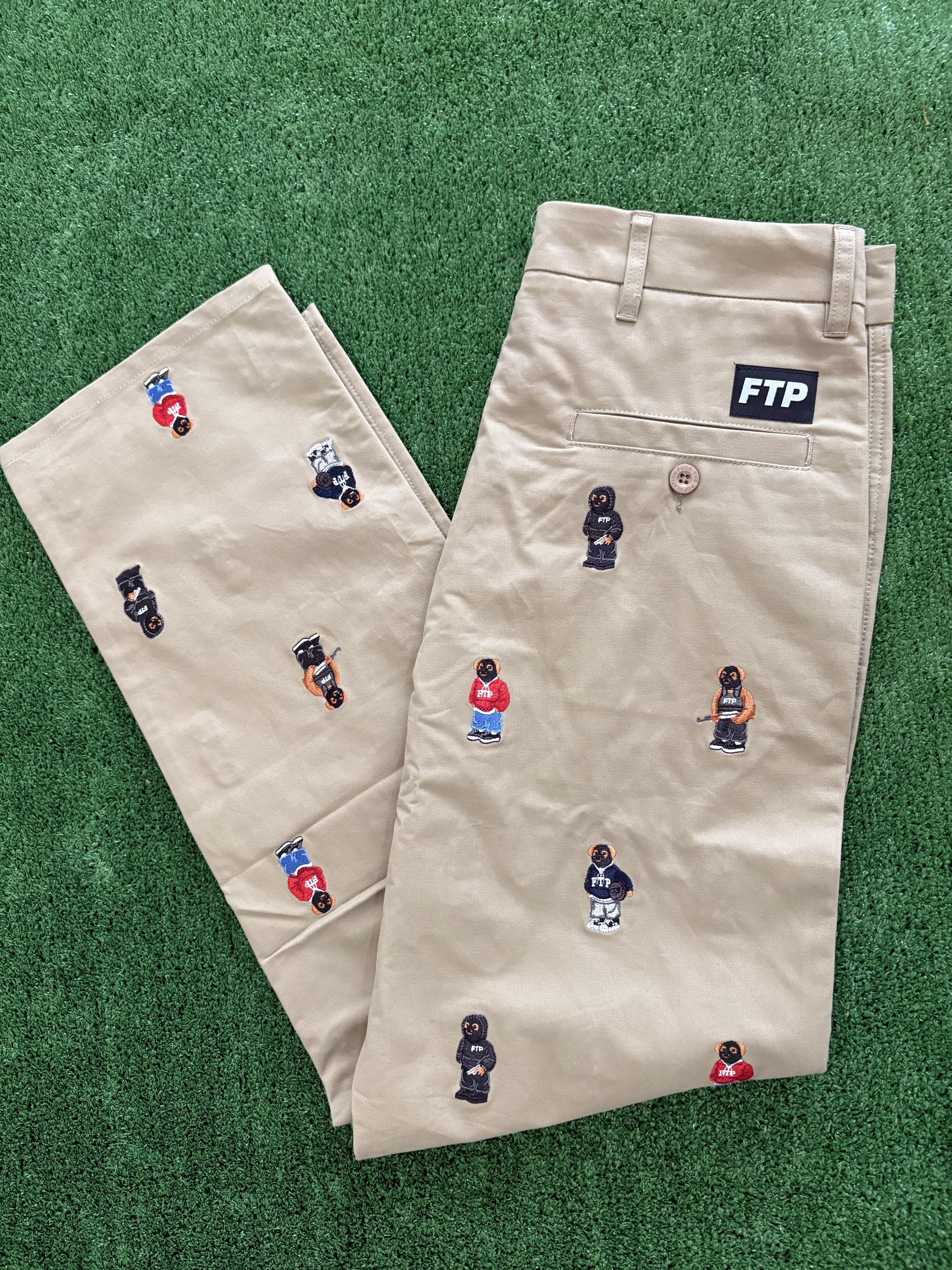 Fuck The Population FTP Bear Chino Pant Size US 32 / EU 48 - 6 Thumbnail