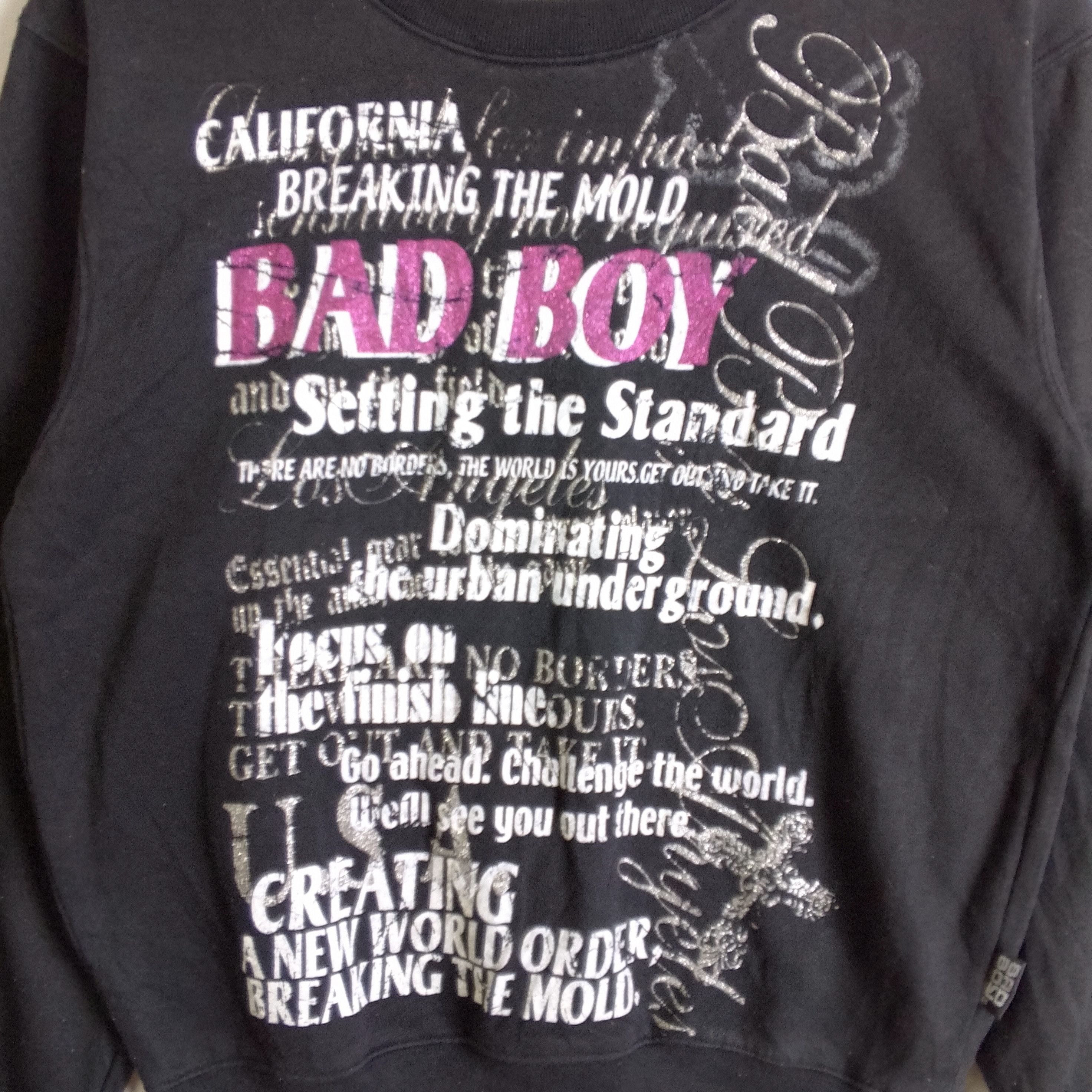 If Six Was Nine Bad Boy Poem Jumper Ifsixwasnine Style Sweatshirt Size US M / EU 48-50 / 2 - 4 Thumbnail