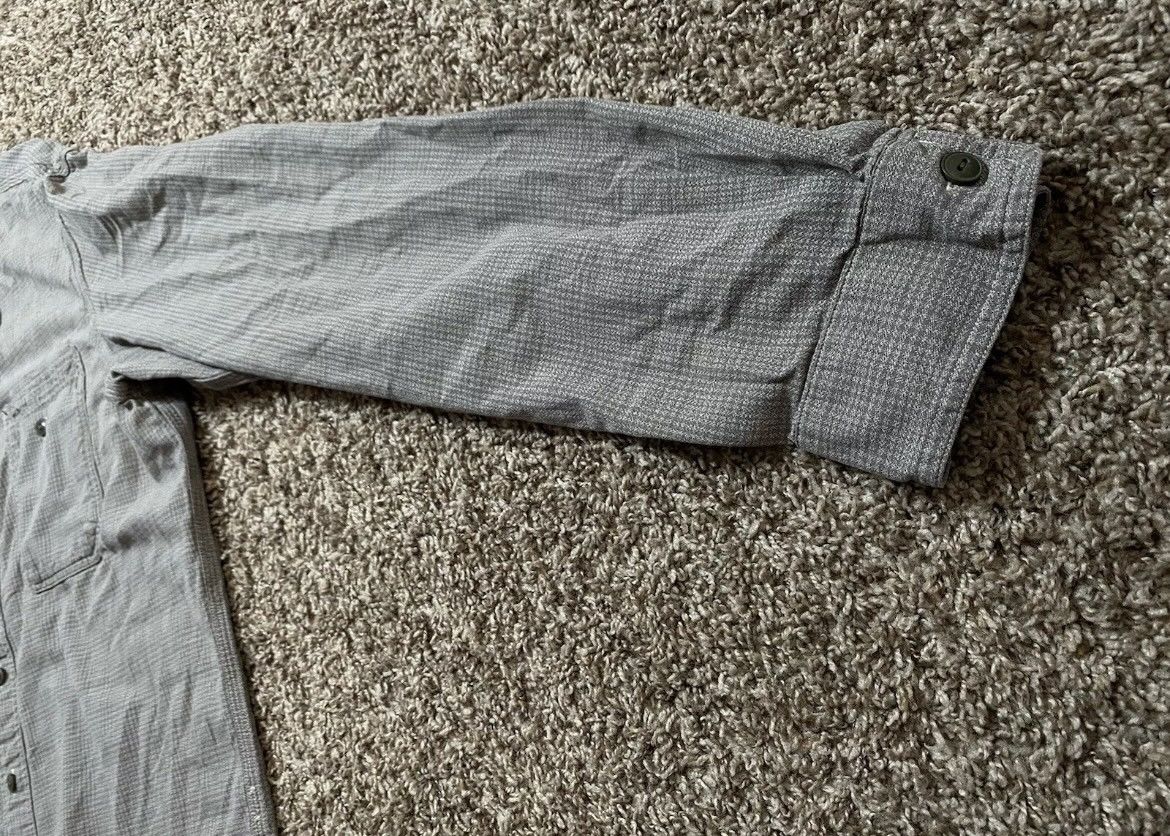 RRL Ralph Lauren Double RL Ralph Lauren Gray Flannel Button Down Shirt Size US XXL / EU 58 / 5 - 8 Thumbnail