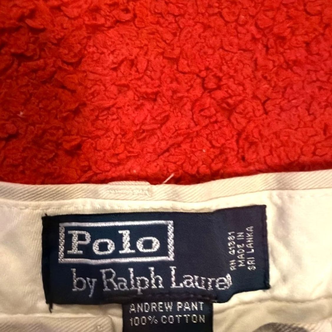 Ralph Lauren Ralph Lauren POLO ANDREW PANT Two-Pleat Chino Pants XL Men Beige Cotton Regular Size XL Size US XL / EU 56 / 4 - 2 Thumbnail