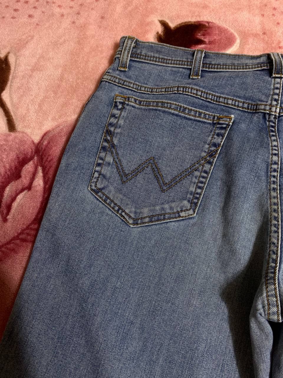 Wrangler Vintage Y2K Wrangler Baggy Dirty Mud Washed Ripped Jeans Size US 38 / EU 54 - 12 Thumbnail