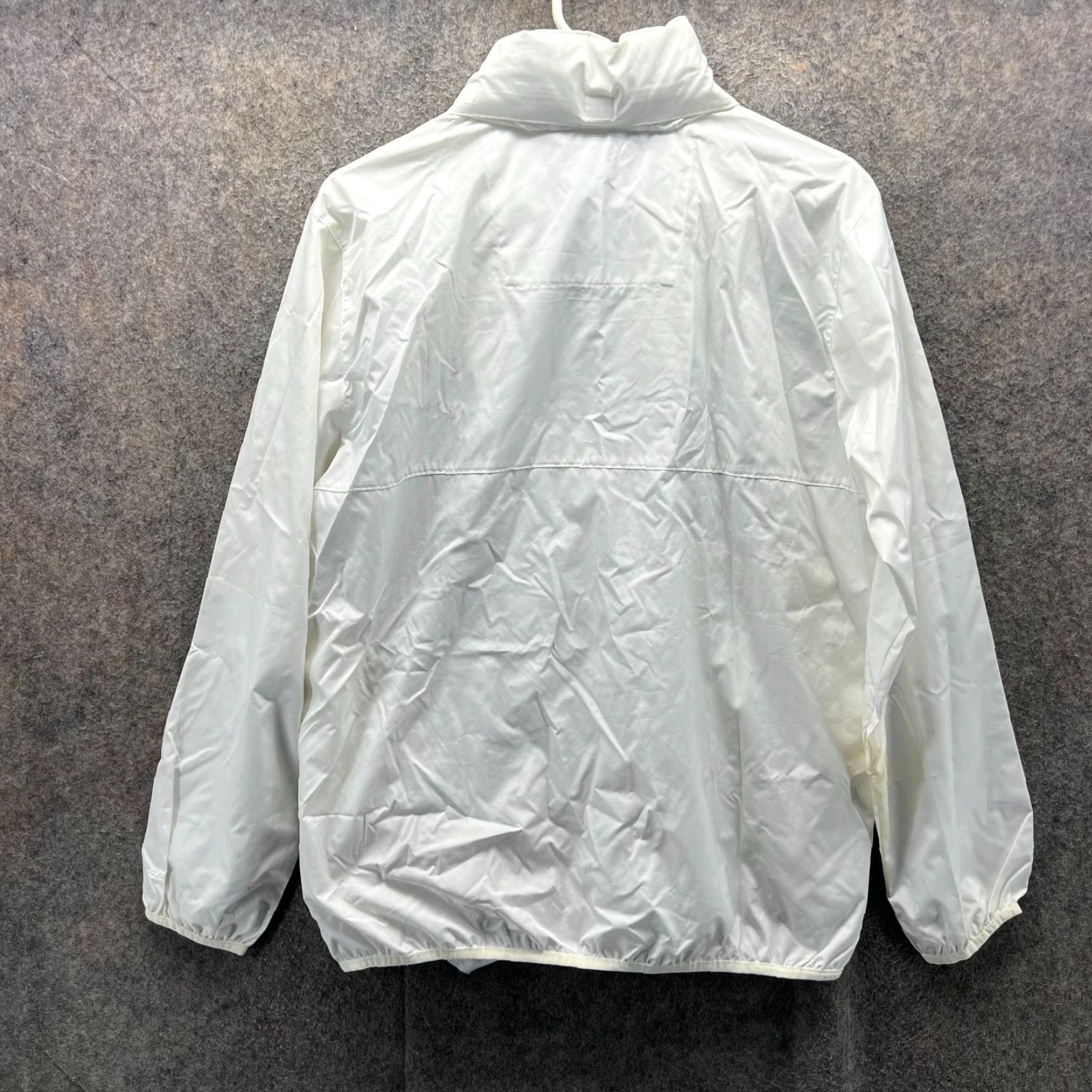 Izod VINTAGE IZOD Jacket Mens M White Windbreaker Lightweight Zip Up XFG Size US M / EU 48-50 / 2 - 2 Thumbnail