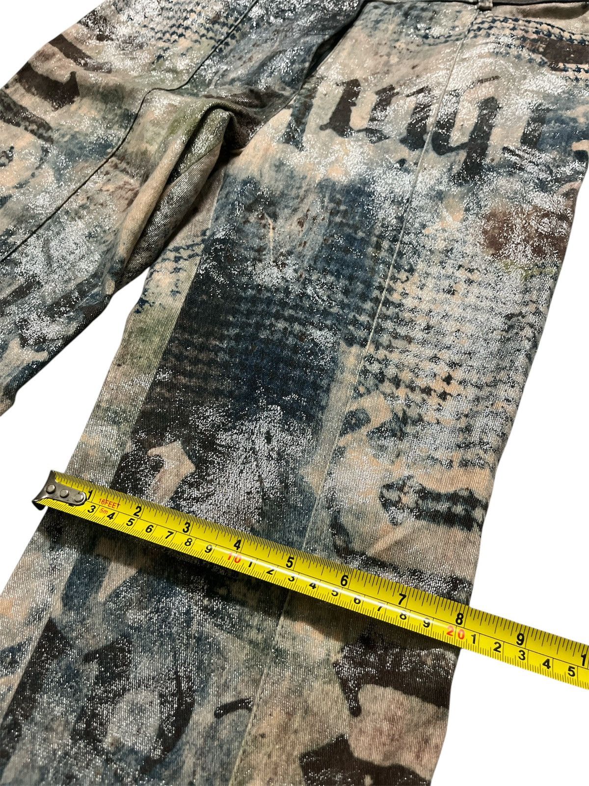 If Six Was Nine × Japanese Brand Fullprint Maggy Inspire John Galiano and JPG Design Pant Size US 30 / EU 46 - 7 Thumbnail