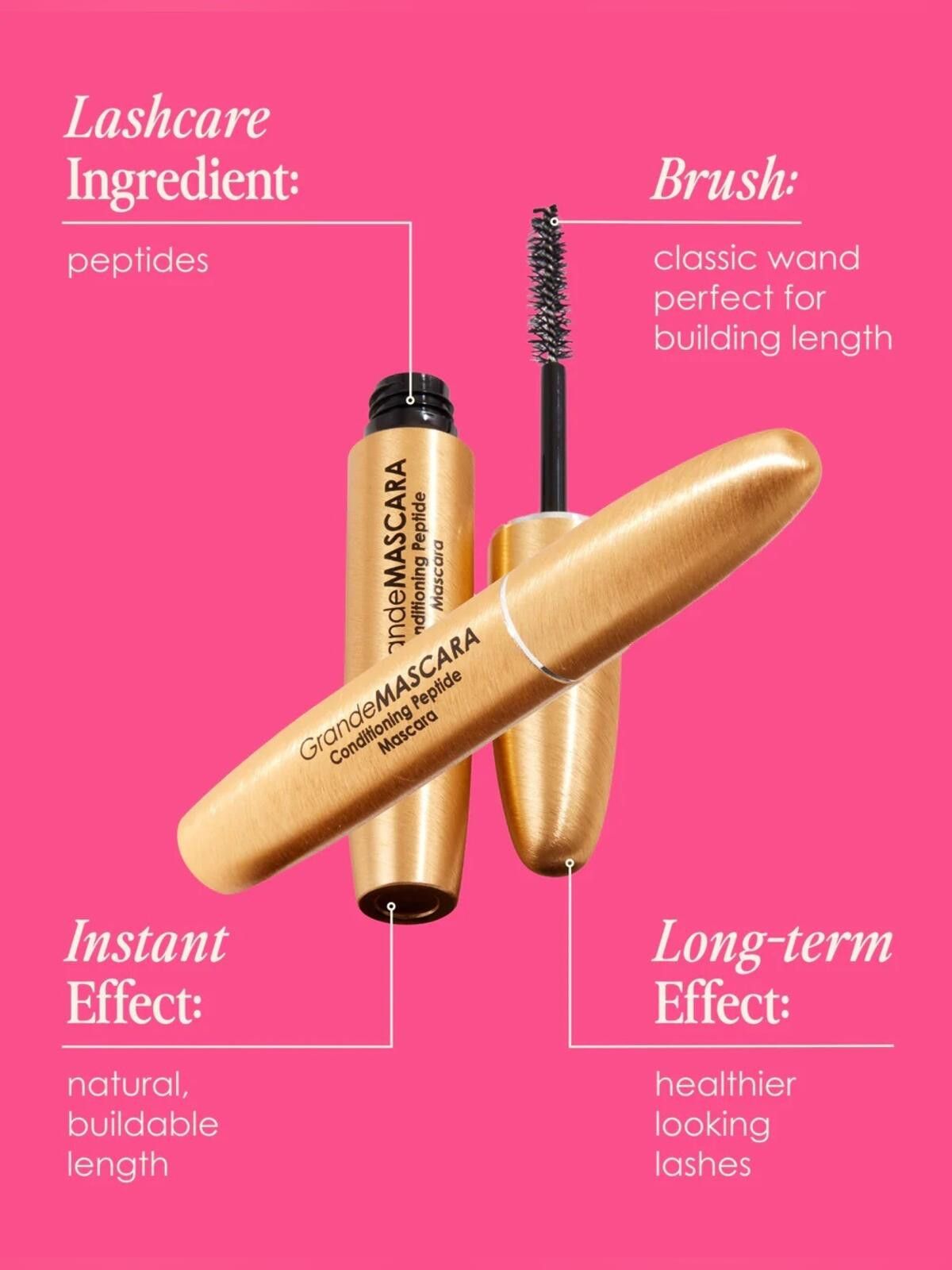 Other Grande Cosmetics / Peptide Conditioning Mascara / Black Noir Size ONE SIZE - 12 Thumbnail