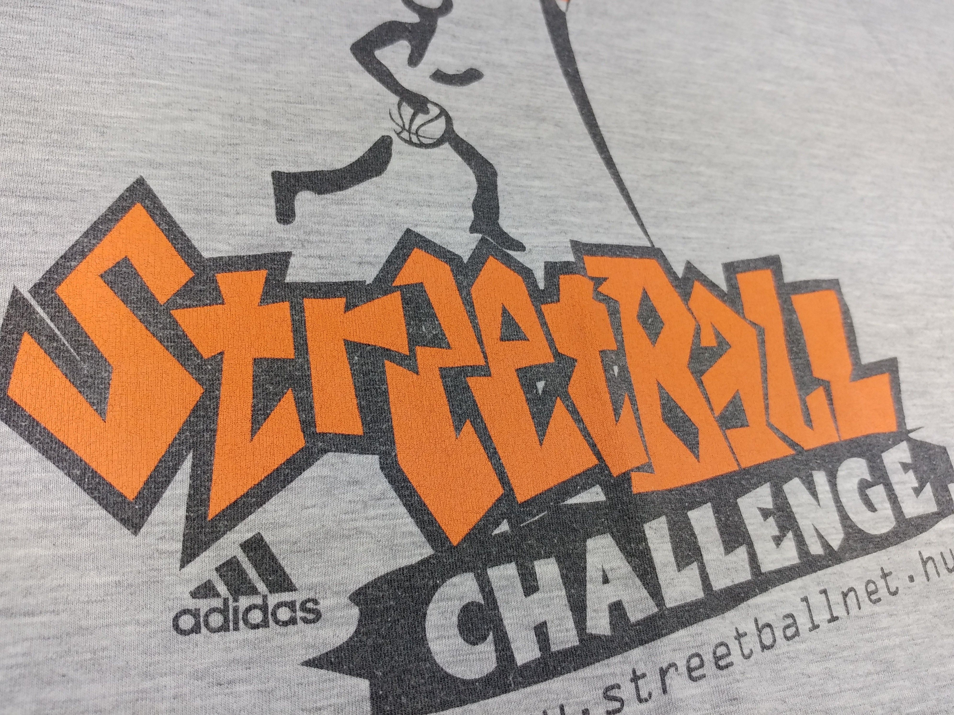 Adidas Adidas Streetball Challenge t-shirt, 1998 Hungary vintage XL Size US XL / EU 56 / 4 - 6 Thumbnail