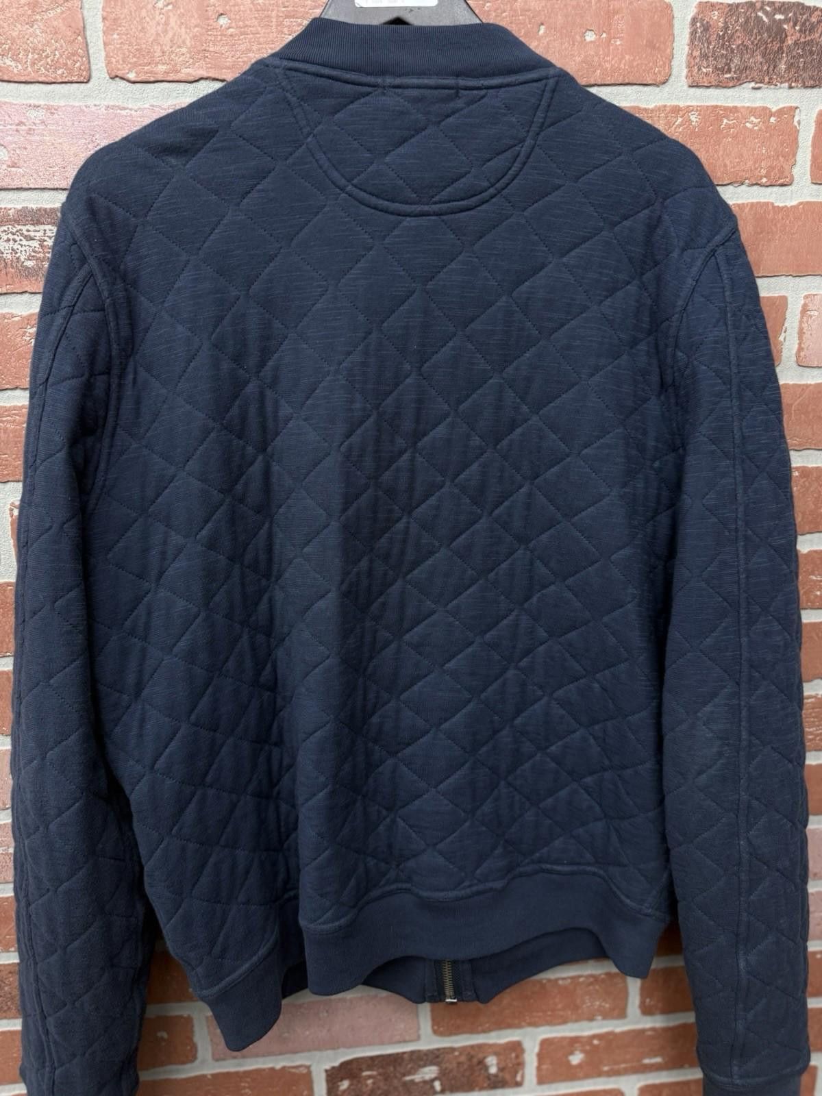 Burberry Burberry Brit Jacket Mens (XL) Blue Quilted Bomber Full Zip Size US XL / EU 56 / 4 - 6 Thumbnail