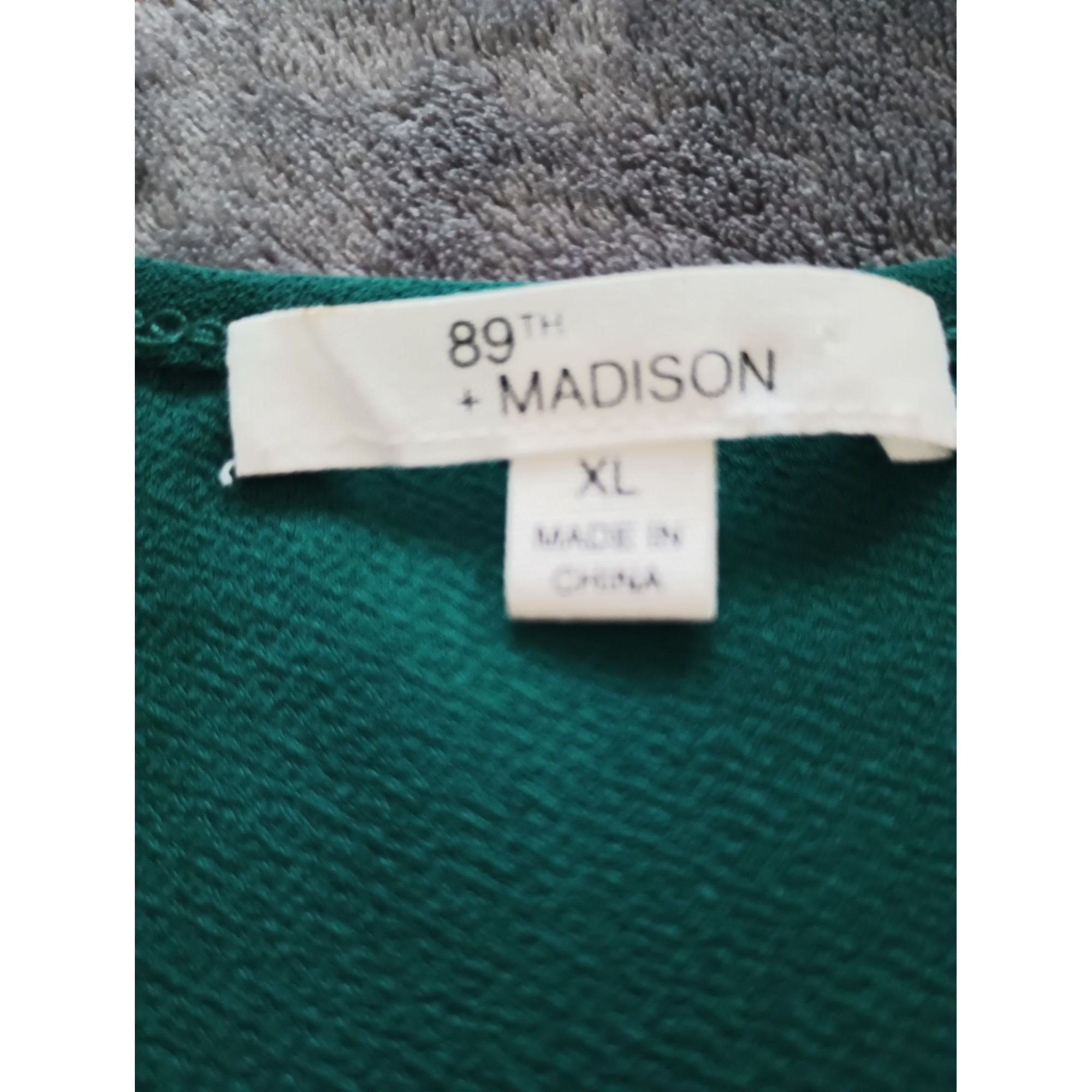Other 89th & Madison Shirt Women X Large Green Top Blouse Button S Size XL / US 12-14 / IT 48-50 - 11 Thumbnail