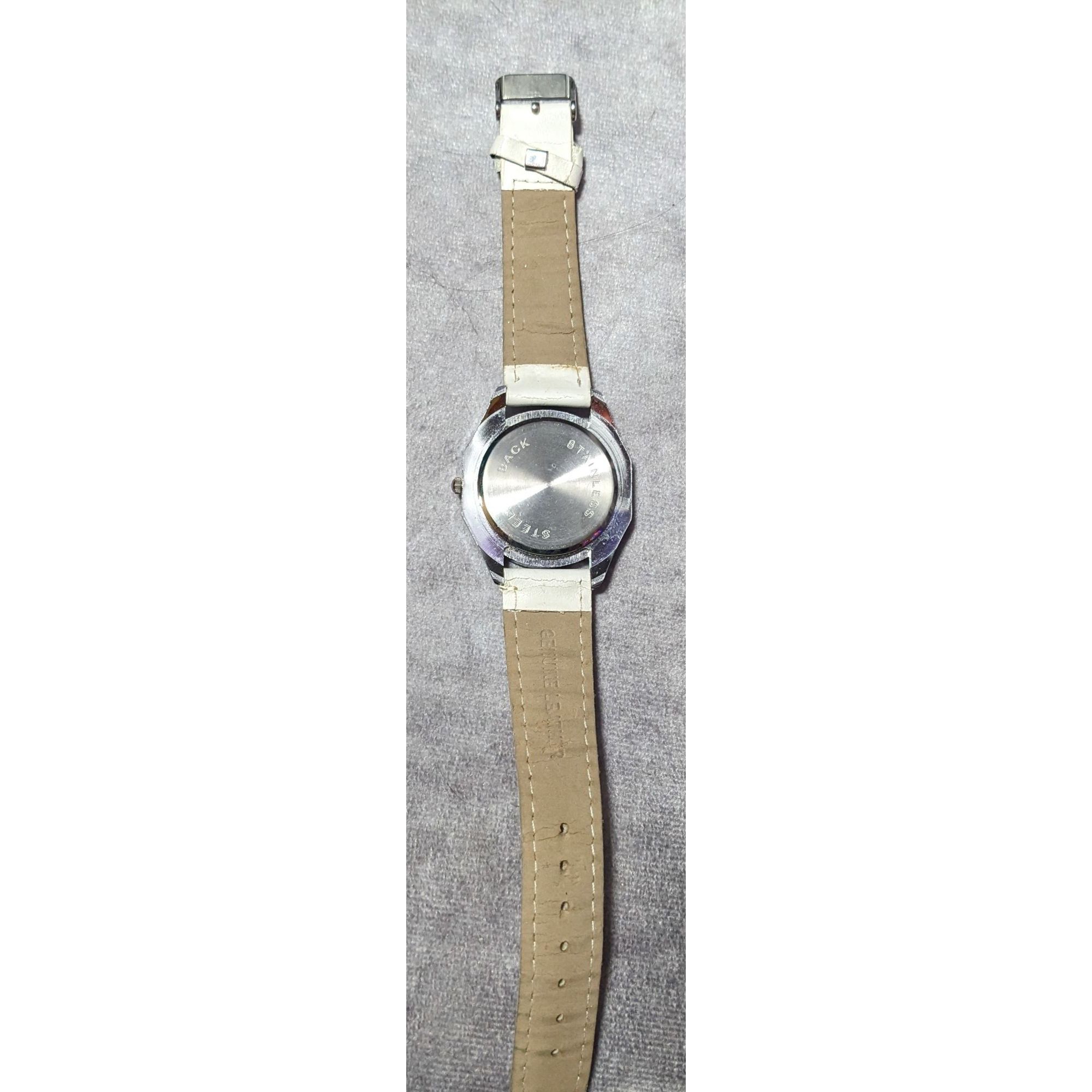 Other Hello Kitty White And Silver Tone Rhinestone Analog Watch Size ONE SIZE - 12 Thumbnail
