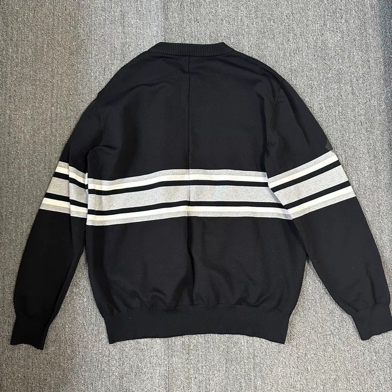 Givenchy Givenchy Rottweiler Striped Sweatshirt Black XL Size US XL / EU 56 / 4 - 2 Thumbnail