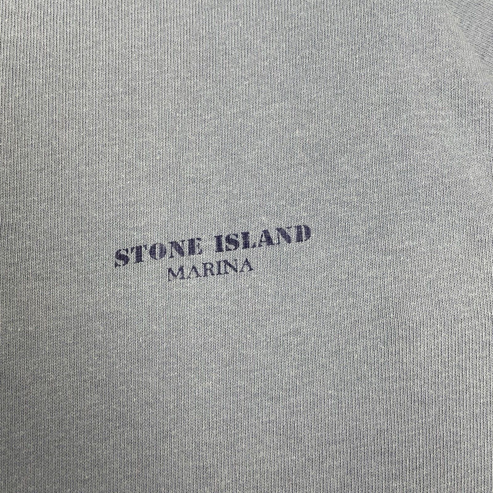 Stone Island Vintage Stone Island Marina T-Shirt Spell Out Tee Size US M / EU 48-50 / 2 - 2 Thumbnail