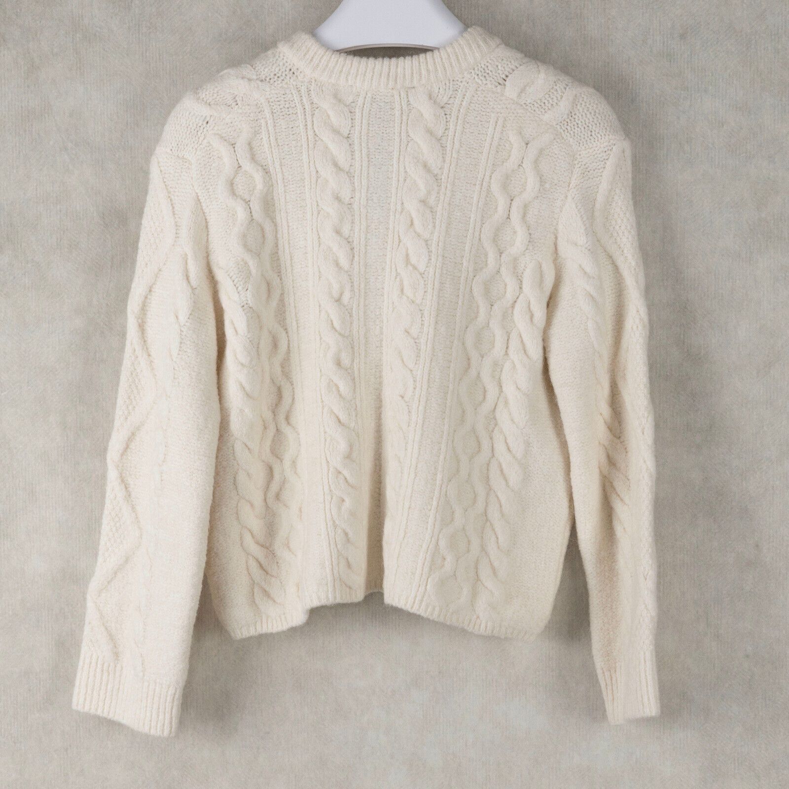 Maje Maje Women Moxy Button Down Cardigan Ecru Size 3/L Size L / US 10 / IT 46 - 4 Thumbnail