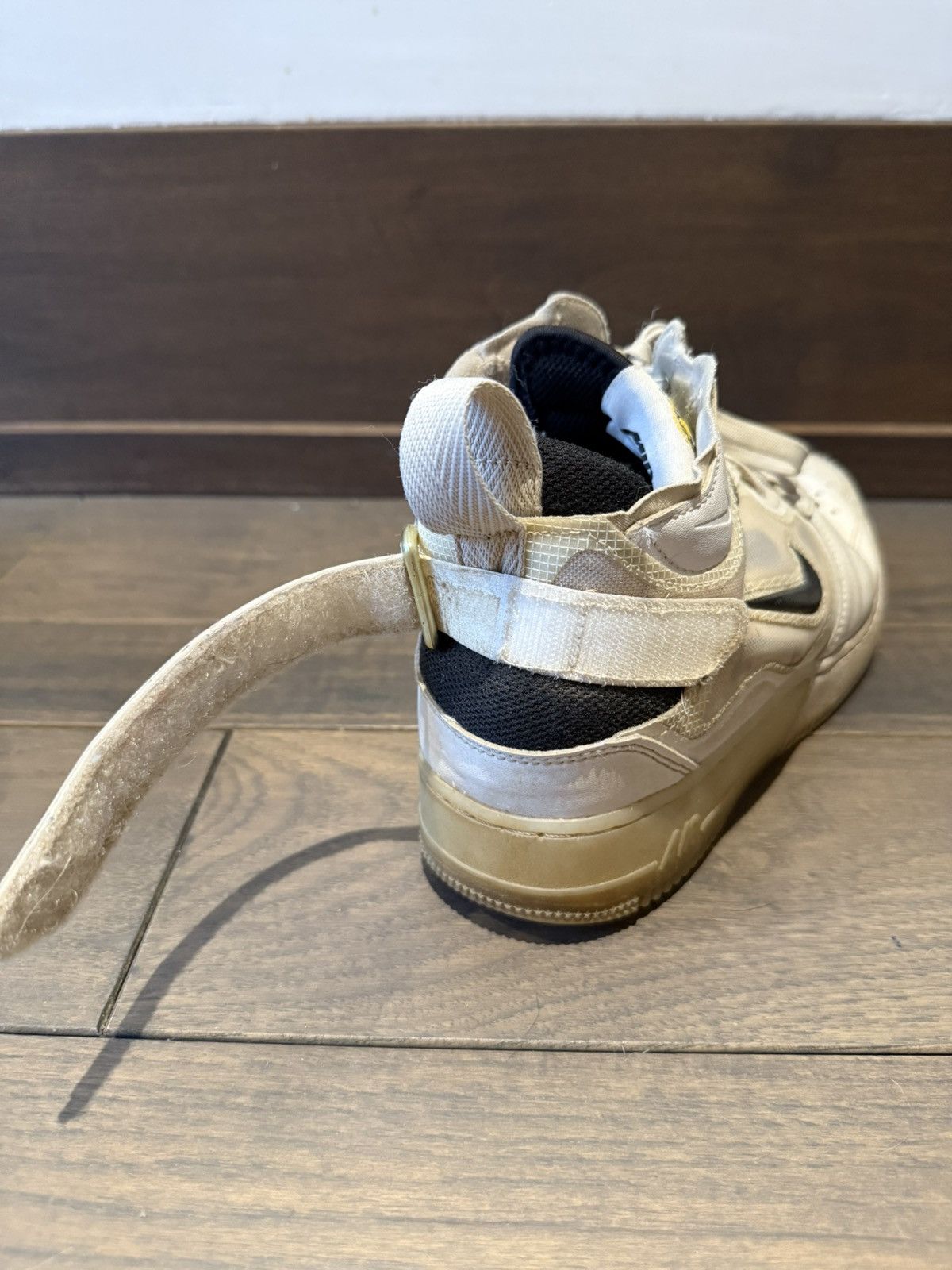 Nike Nike Air Force 1 Mid React '40th Anniversary - White Black' Size US 8 / EU 41 - 8 Thumbnail