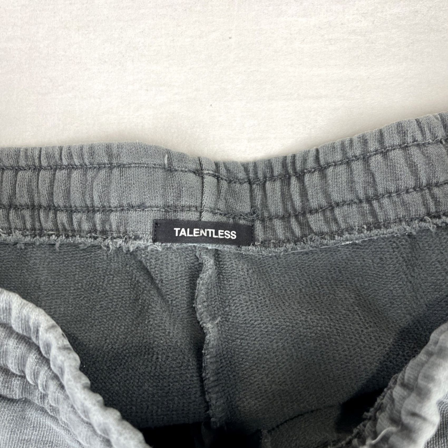 Talentless Talentless Pants Mens XL Gray Sweatpants Joggers Heavyweight Tapered Athleisure Size US 36 / EU 52 - 6 Thumbnail