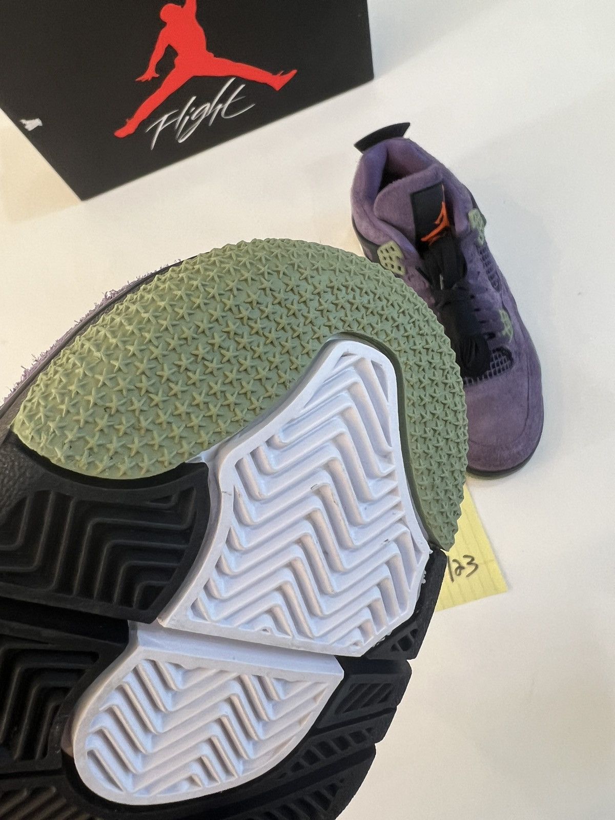Jordan Brand × Nike BRAND NEW JORDAN 4 “PURPLE CANYON” MENS: 8.5 WOMENS: 10 Size US 8.5 / EU 41-42 - 6 Thumbnail