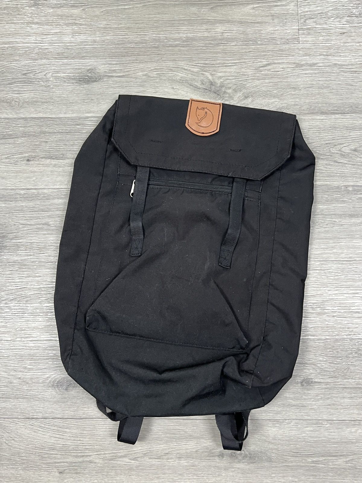 Fjallraven Fjällräven Foldsack No. 1 Backpack Black G-1000 Size ONE SIZE - 2 Thumbnail