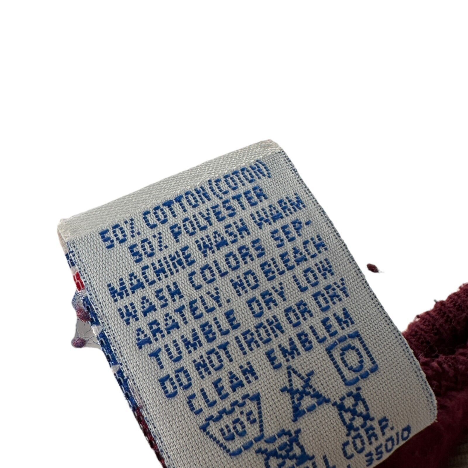 Russell Athletic Vintage Russell Athletic Sweatshirt XL Burgundy Crewneck USA Size US XL / EU 56 / 4 - 8 Thumbnail
