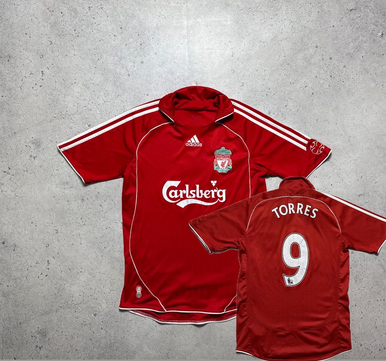 Adidas Adidas FC Liverpool 2006/2008 Torres #9 Soccer Jersey Size US S / EU 44-46 / 1 - 1 Thumbnail