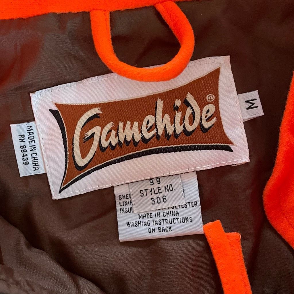 Other Gamehide Hush Hide Orange Waist Length Coat M Size US M / EU 48-50 / 2 - 10 Thumbnail