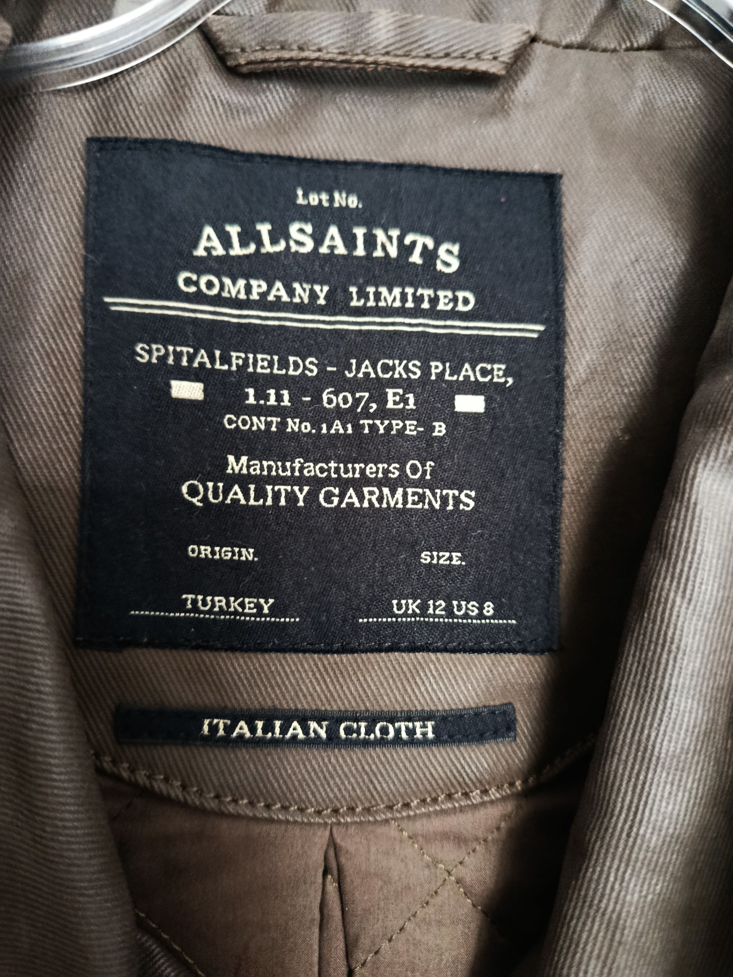 Allsaints AllSaints Vintage double-breasted coat Size L / US 10 / IT 46 - 5 Thumbnail
