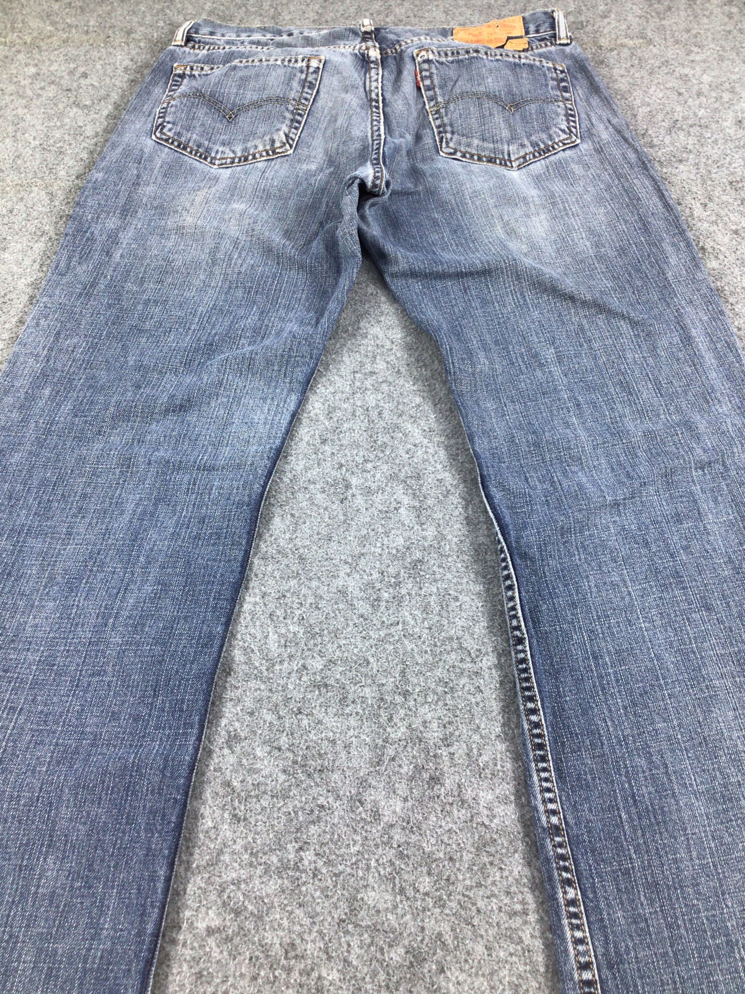 Levi's Vintage Levi's 559 Jeans Faded Blue Denim KJ289 Size US 32 / EU 48 - 4 Thumbnail