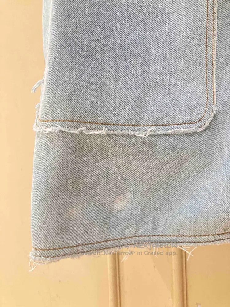 Chanel Chanel Light blue stitched denim jacket Size M / US 6-8 / IT 42-44 - 5 Thumbnail