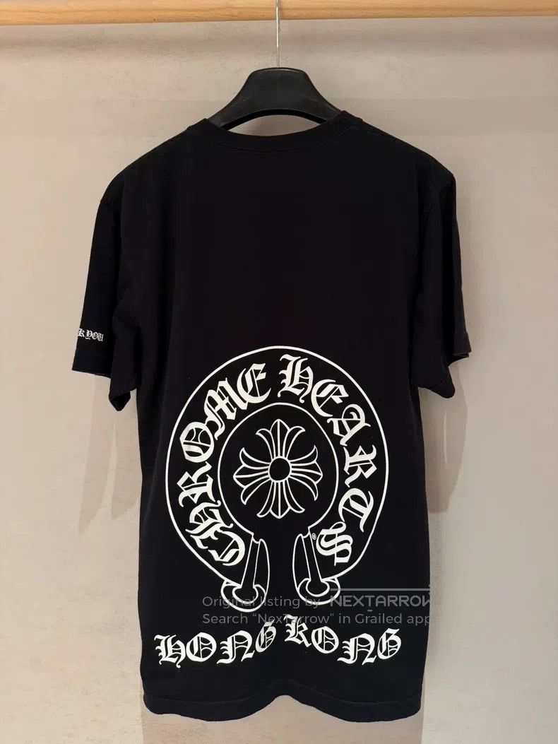 Chrome Hearts CHROME HEARTS Black round-neck Hong Kong city limited shor Size US M / EU 48-50 / 2 - 1 Thumbnail