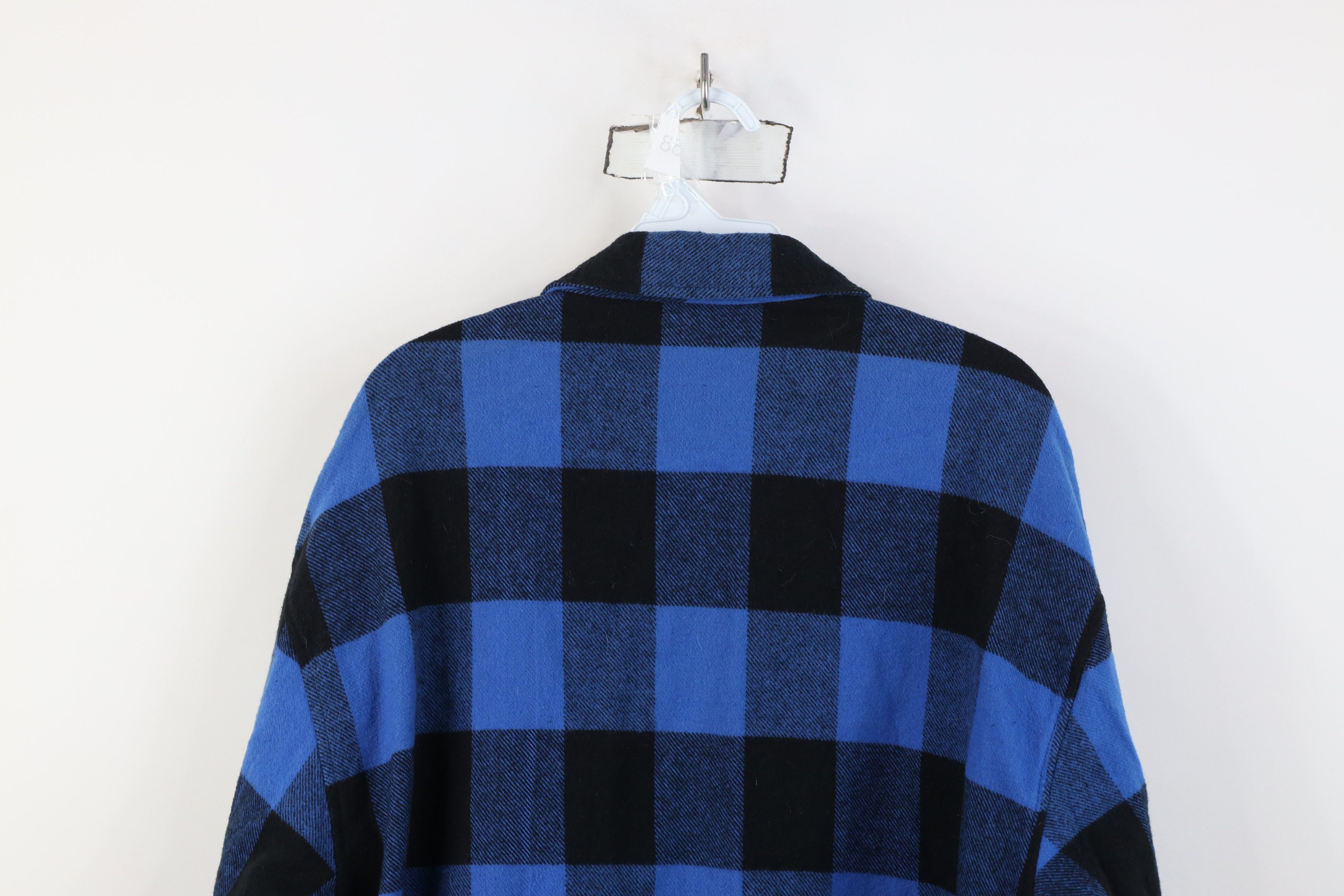 Rothco Vintage 90s Rothco Heavyweight Collared Button Shirt Plaid Size US XXL / EU 58 / 5 - 9 Thumbnail