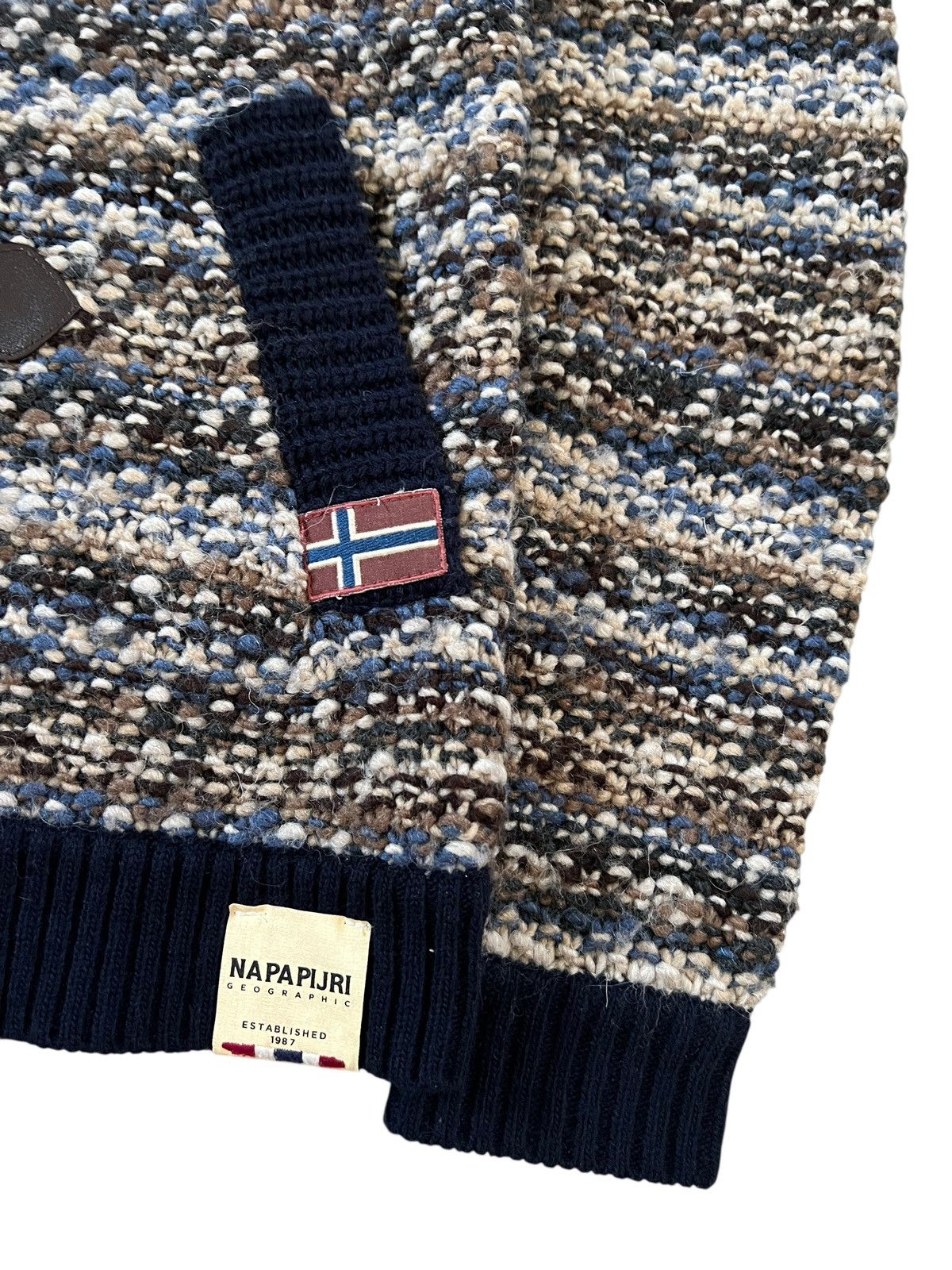 Napapijri Napapijri Geographic Knit Sweater Size US S / EU 44-46 / 1 - 4 Thumbnail
