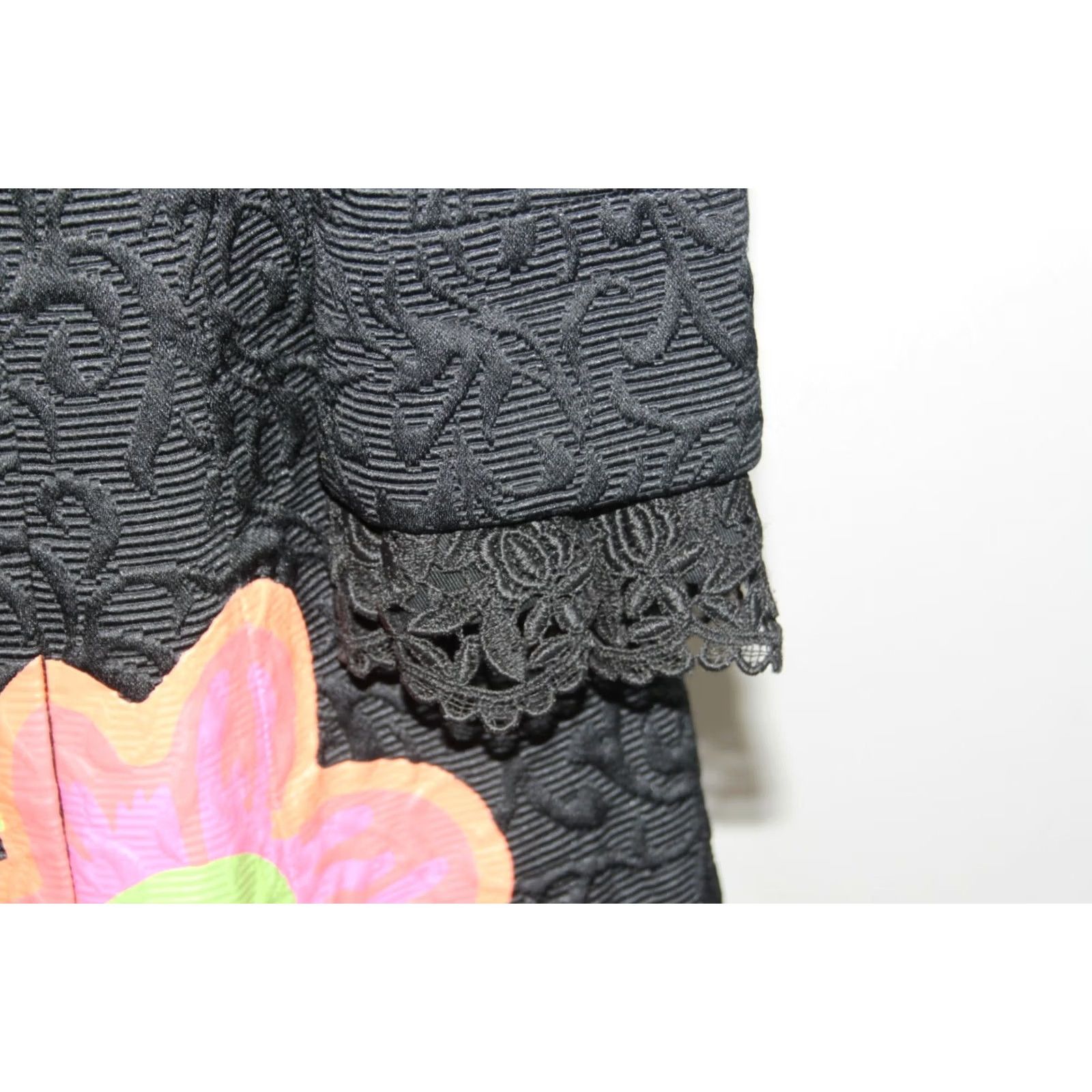 Desigual Desigual Coat Black 40 Womens Jacket Coat Cotton blend Button Closure Regular Size 40 Womens Black Desigual Coat Size S / US 4 / IT 40 - 3 Thumbnail