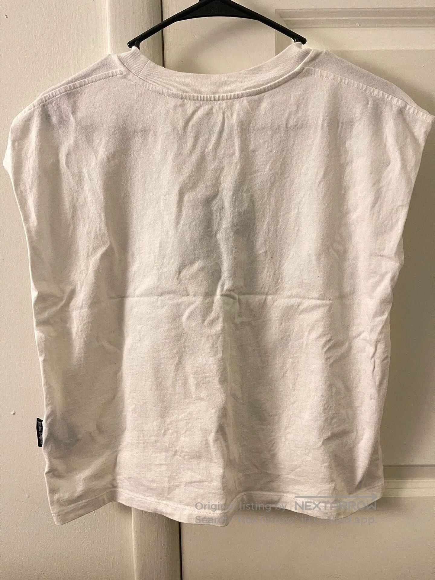 Palm Angels Palm Angels Sleeveless T-Shirt in White. Size US XS / EU 42 / 0 - 2 Thumbnail